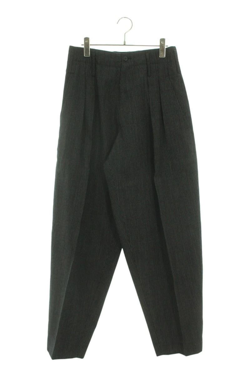Yohji Yamamoto YOHJI YAMAMOTO POUR HOMME Tucked Wool Long Pants Size US 29 - 1 Thumbnail