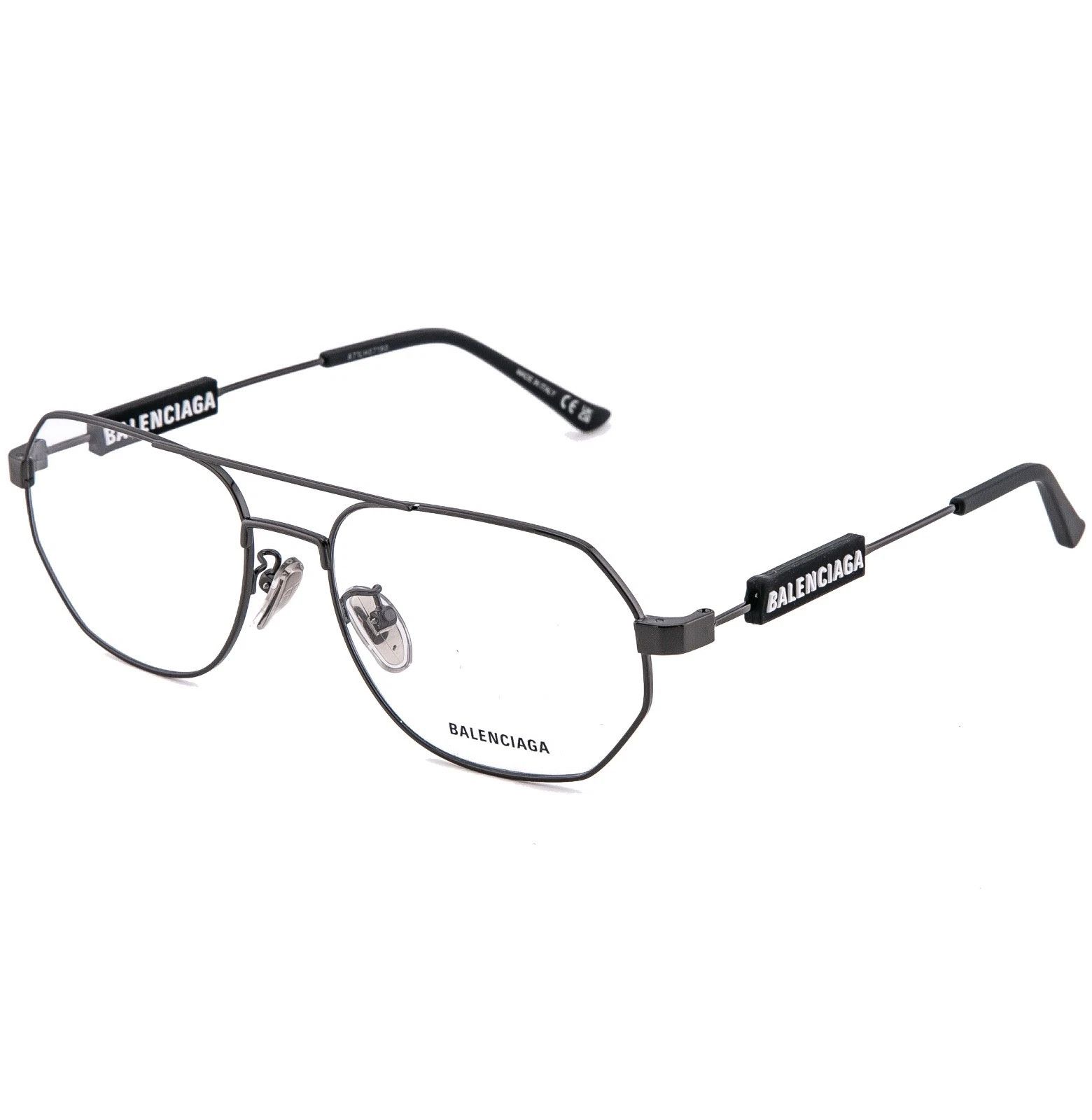 Balenciaga BALENCIAGA TAG 0117 Black Unisex Eyeglass BB0117O 001 Size ONE SIZE - 4 Thumbnail