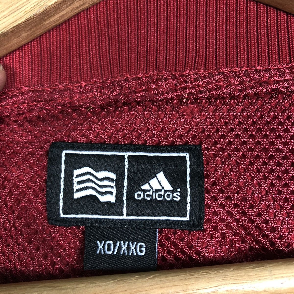 Adidas 🔥VINTAGE LONG SLEEVE PULL OVER ADIDAS STRIPED Size US XXL / EU 58 / 5 - 13 Thumbnail