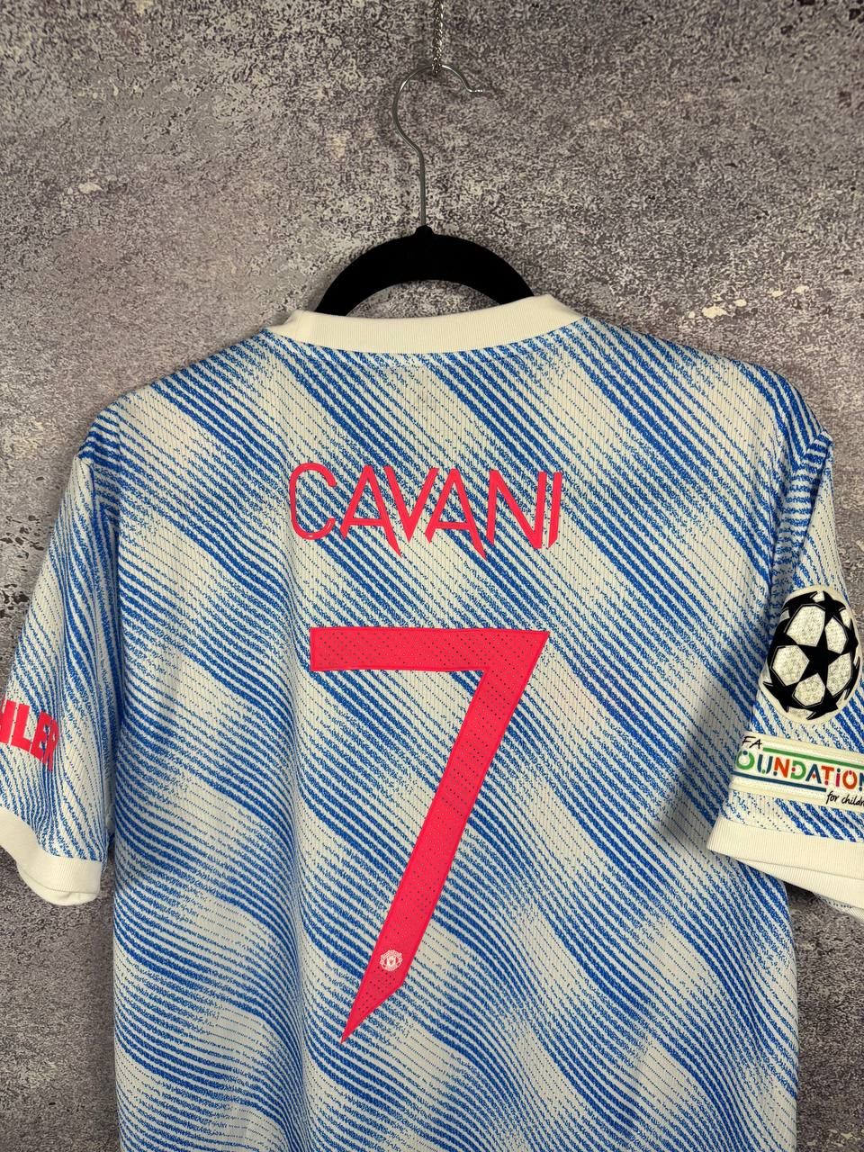 Adidas NWT CAVANI Manchester United 2020/21 Third Adidas Jersey Size US L / EU 52-54 / 3 - 18 Thumbnail
