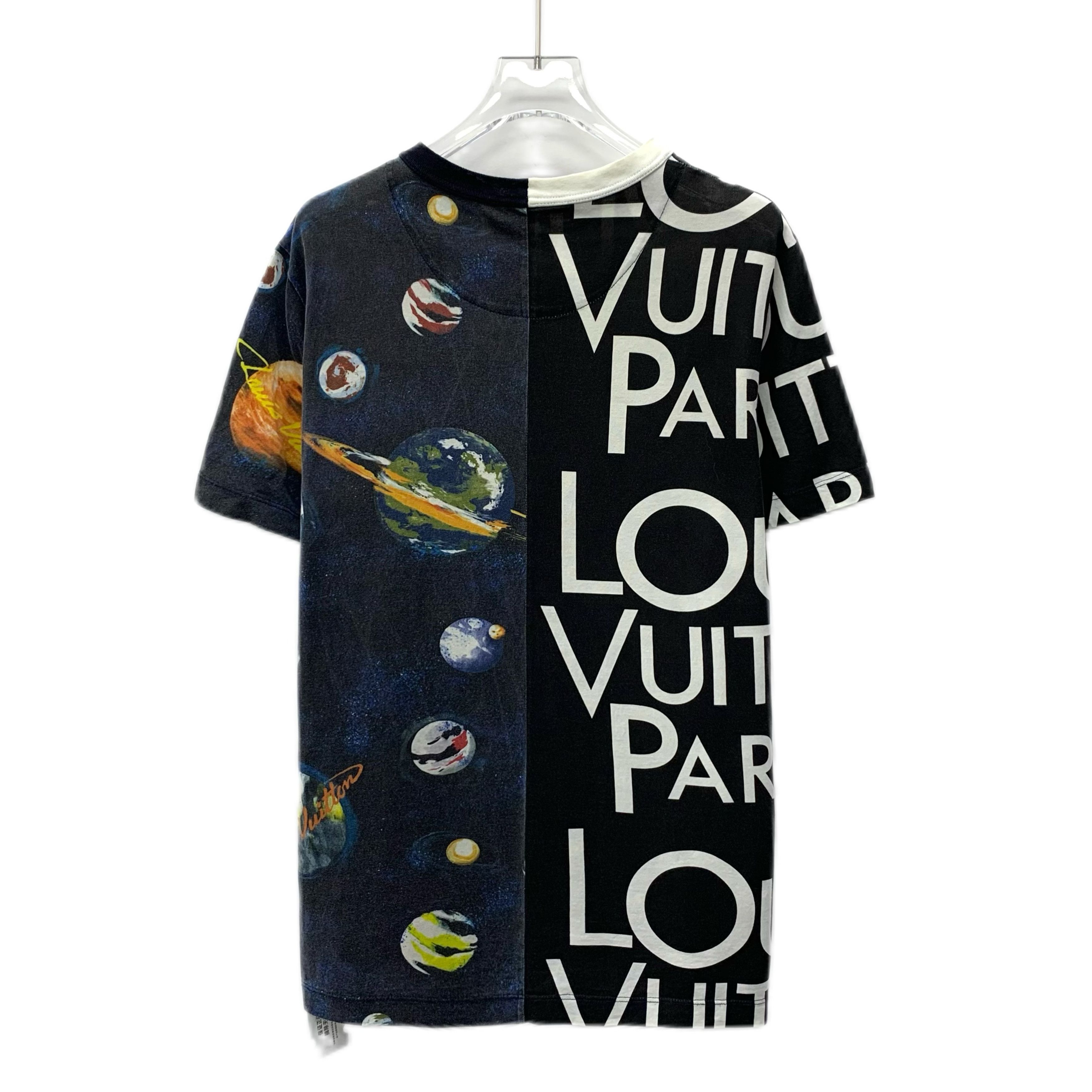Louis Vuitton Louis Vuitton T-Shirt Black Multicolor Planets & Logo Print Size US S / EU 44-46 / 1 - 2 Thumbnail