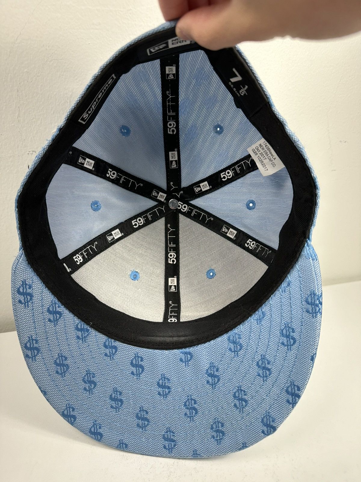 Supreme Supreme Monogram Box Logo New Era Hat Size ONE SIZE - 7 Thumbnail