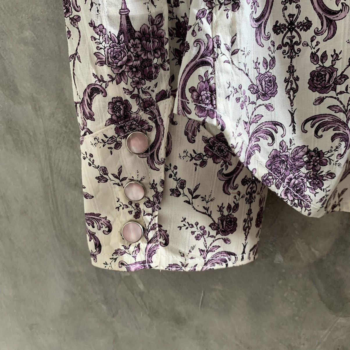 Japanese Brand × Matsuda × Nicole Club 🔥Hideways Nicole Floral pattern shirt Size US M / EU 48-50 / 2 - 9 Thumbnail