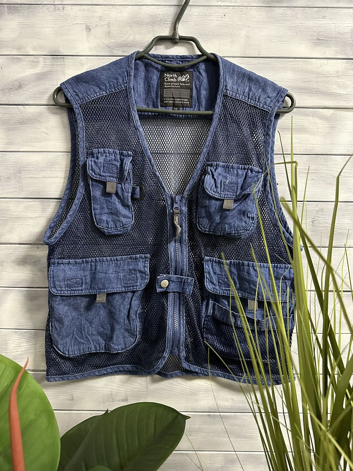 Japanese Brand Rare Vintage Vest North Climb Japan Avant-Garde style. Size US S / EU 44-46 / 1 - 1 Thumbnail