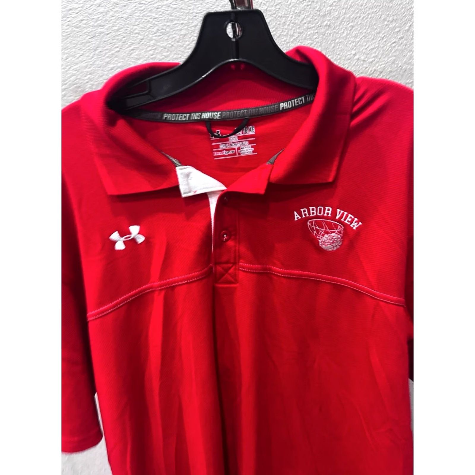 Under Armour Under Armour Arbor View POLO SHIRT XL Adult Mens Long Sleeve Multicolor Basketball Polo Shirt Size US XL / EU 56 / 4 - 5 Thumbnail