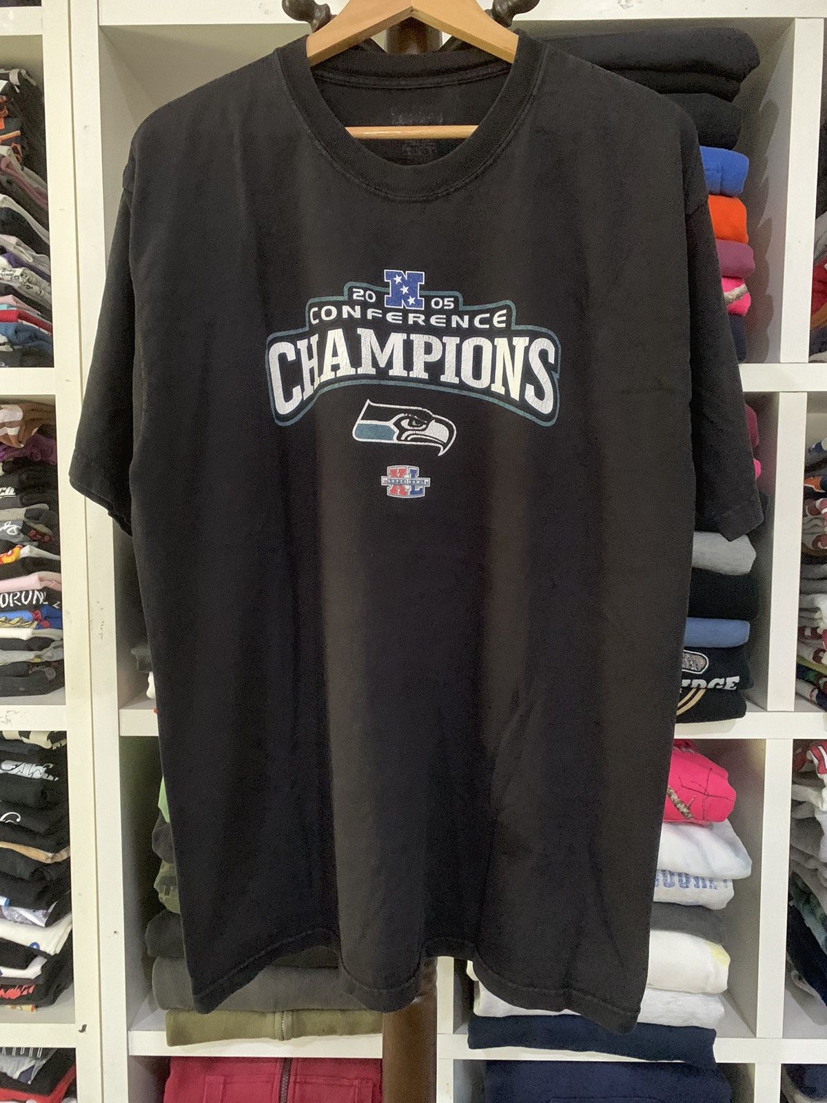 Champion × NFL × Vintage Vintage 2005 Conference Champion Tee Size US L / EU 52-54 / 3 - 2 Thumbnail