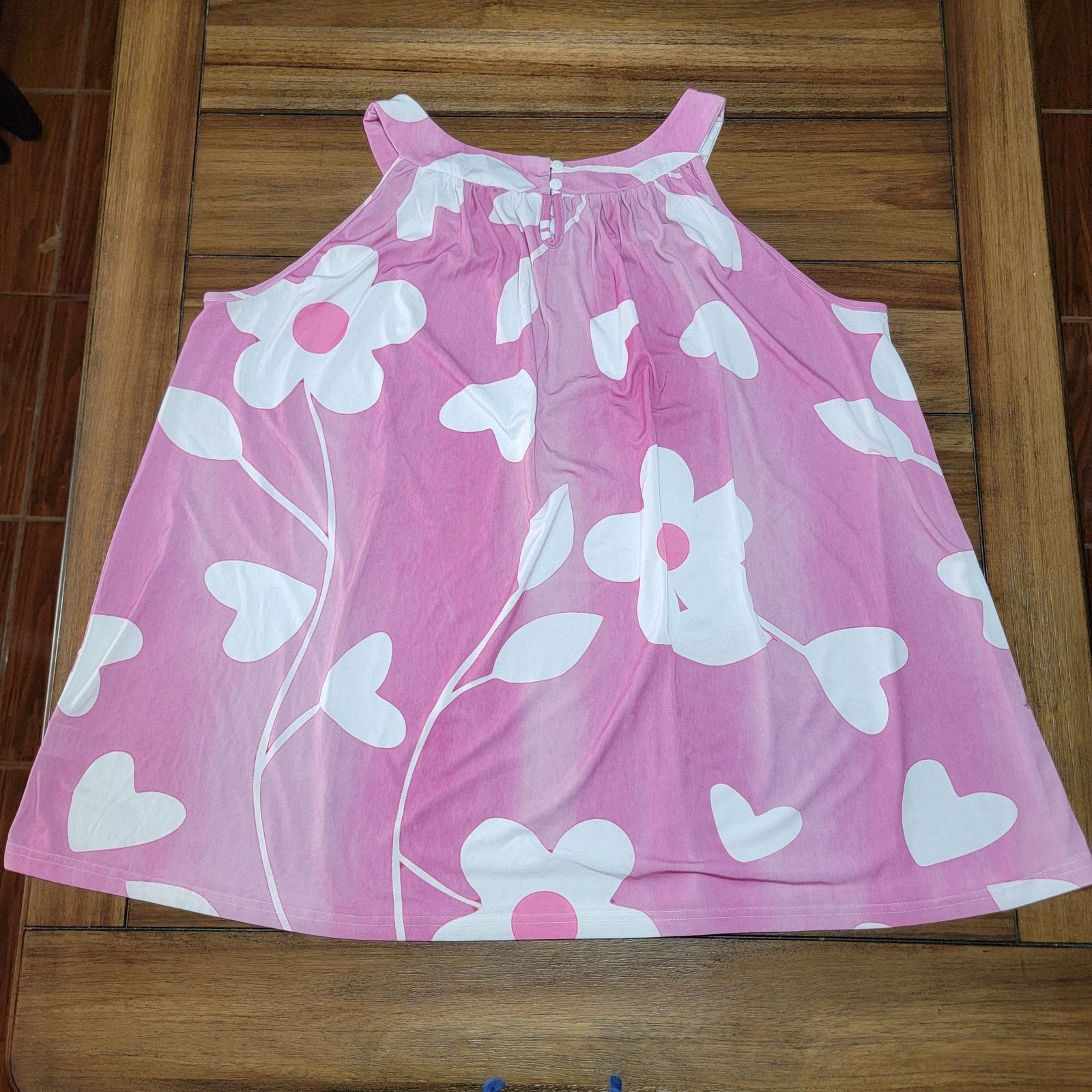 Other Lily by Firmiana Flowers Sleeveless Blouse - Size 3X Size 3XL / US 20-22 - 3 Thumbnail