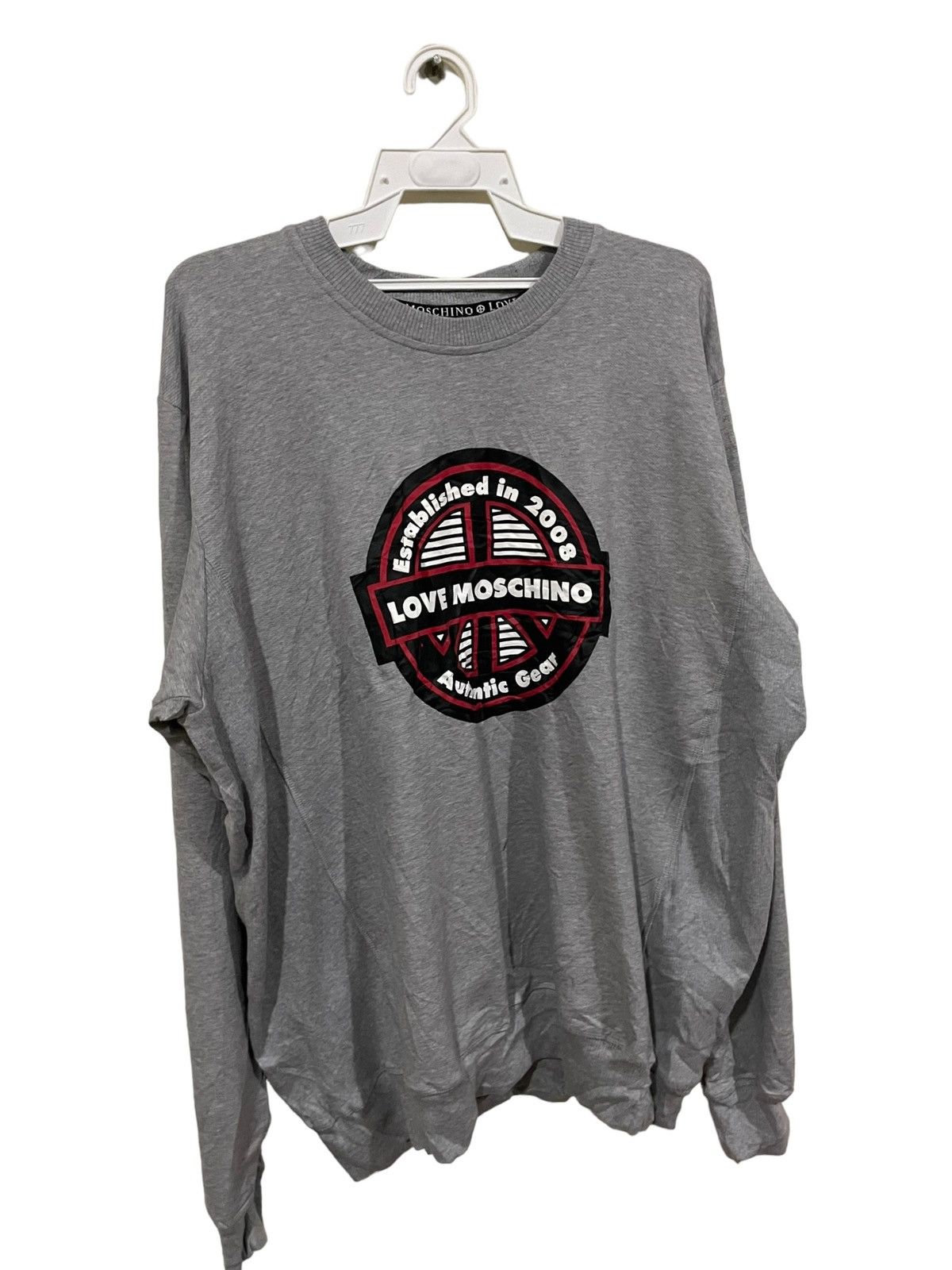 Designer Love Moschino Authentic Gear Jumper Sweater Size US XXL / EU 58 / 5 - 2 Thumbnail