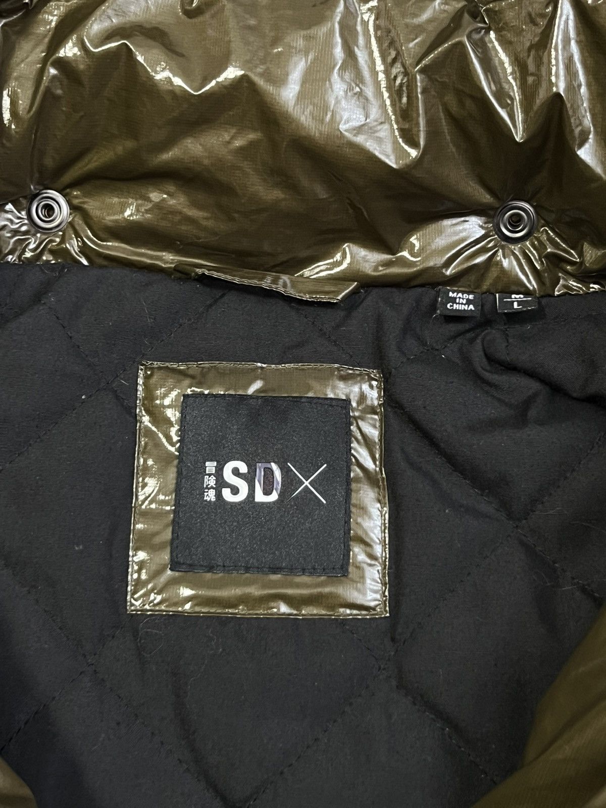 Superdry Limited Edition SDX Unisex M65 High Shine Jacket RRP 315$ Size US M / EU 48-50 / 2 - 11 Thumbnail