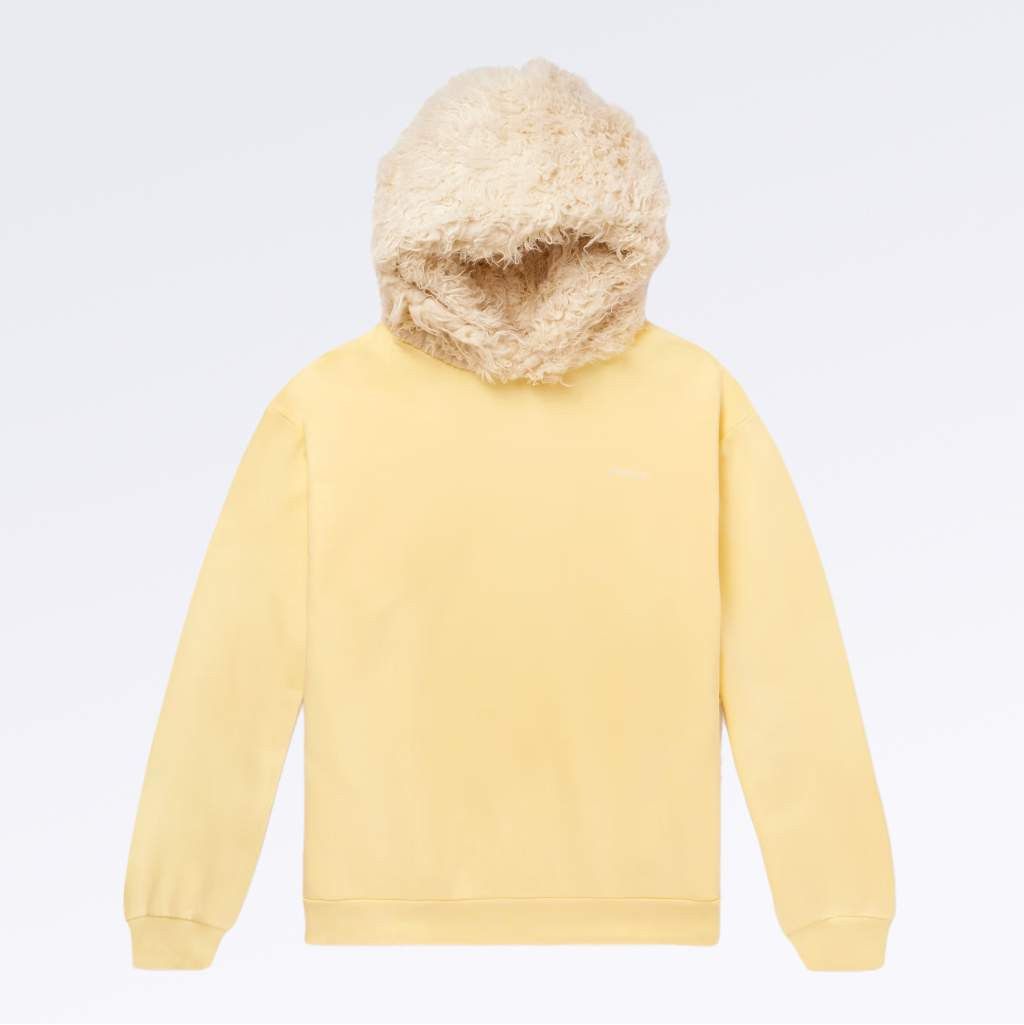 Marni Logo-Embroidered Fleece-Trimmed Cotton Hoodie L