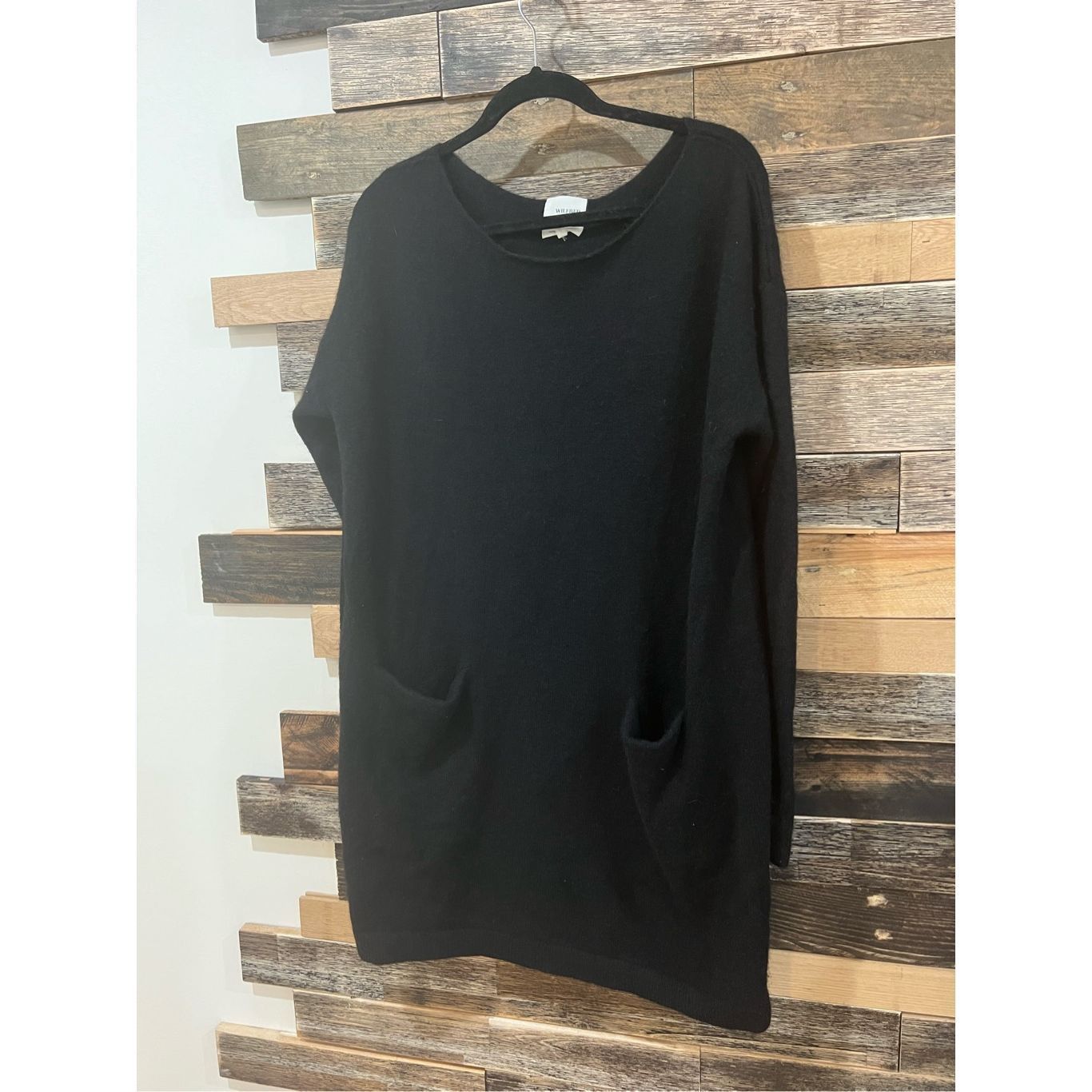 Other Wilfred Free Aritzia NWOT Knit front pockets Dress Italian y Size L / US 10 / IT 46 - 1 Thumbnail