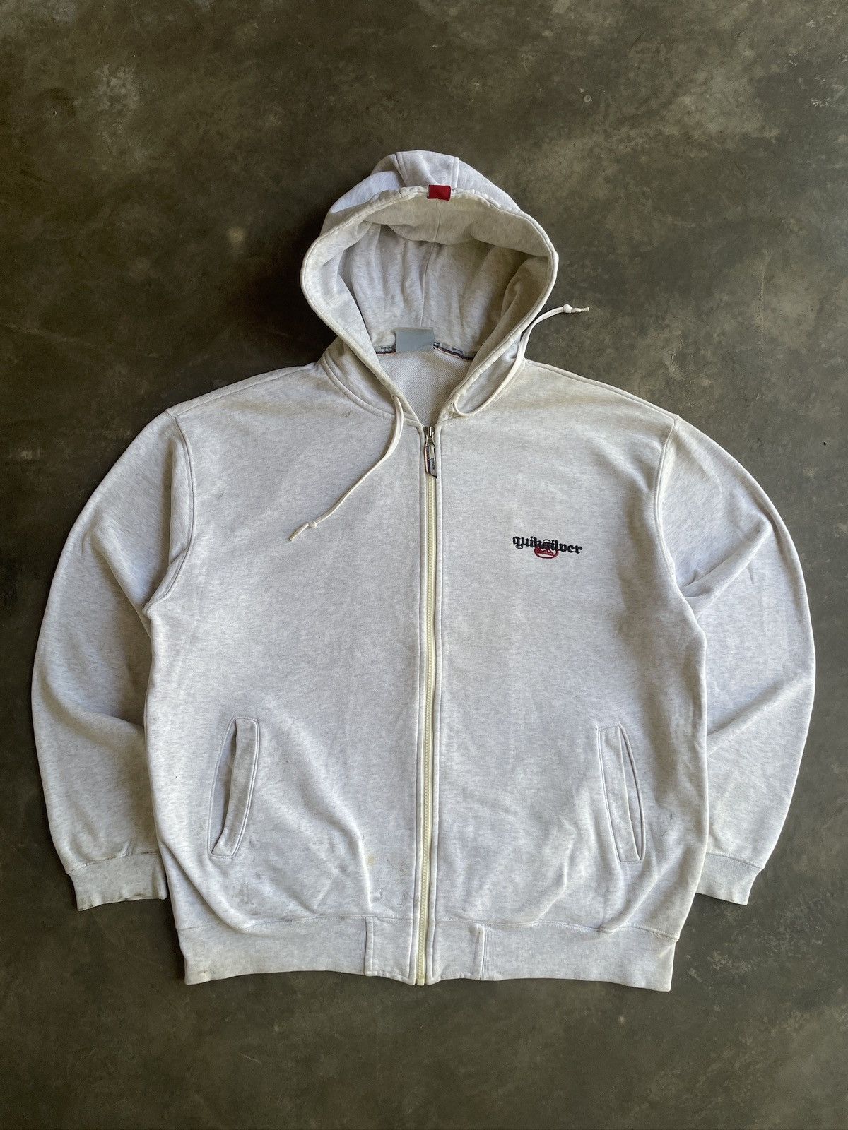 Quicksilver Vintage Quiksilver Zip Hoodie Logo Size US L / EU 52-54 / 3 - 6 Thumbnail