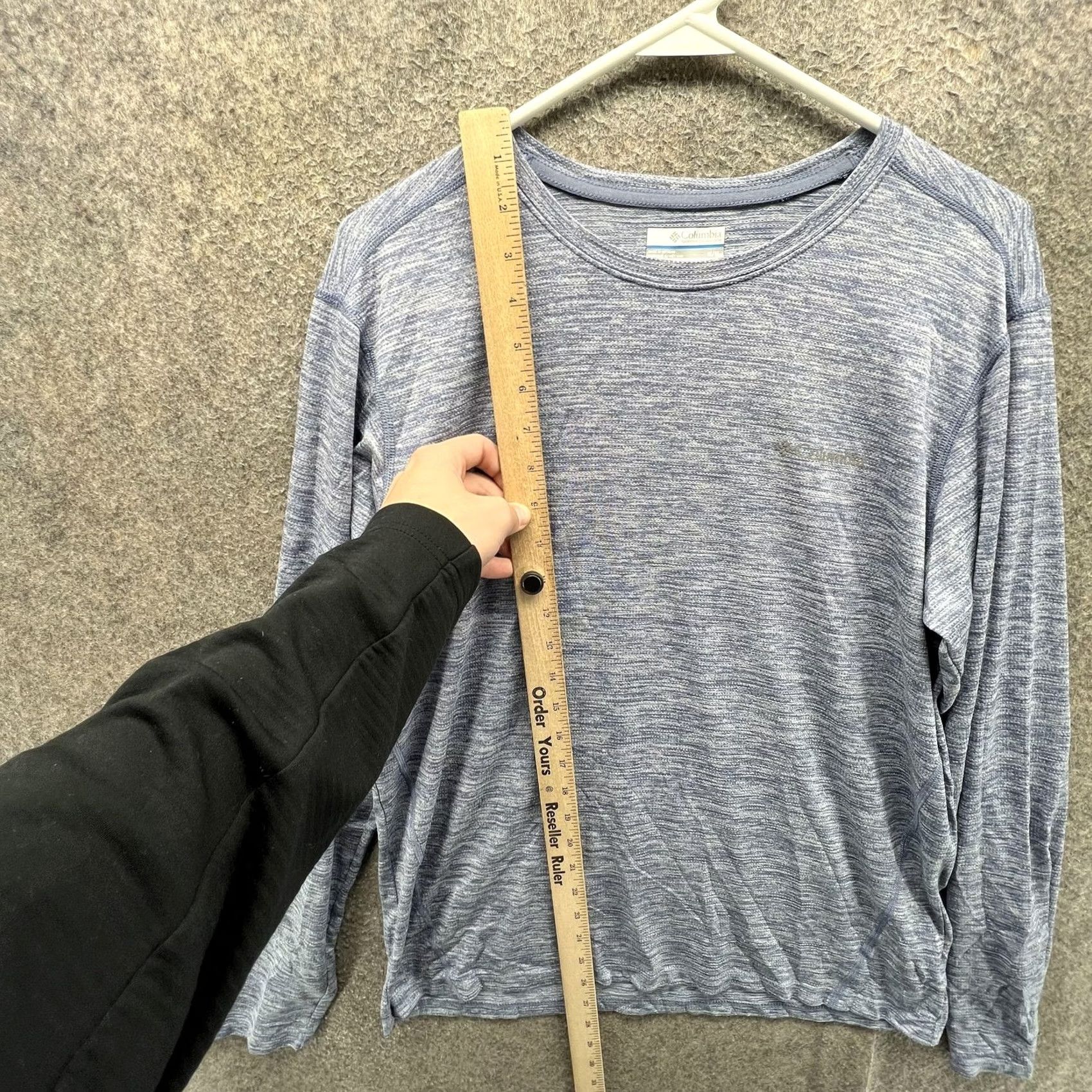 Vintage Columbia Shirt Mens M Blue Long Sleeve Lightweight Hiking Performance Top Size US M / EU 48-50 / 2 - 5 Thumbnail