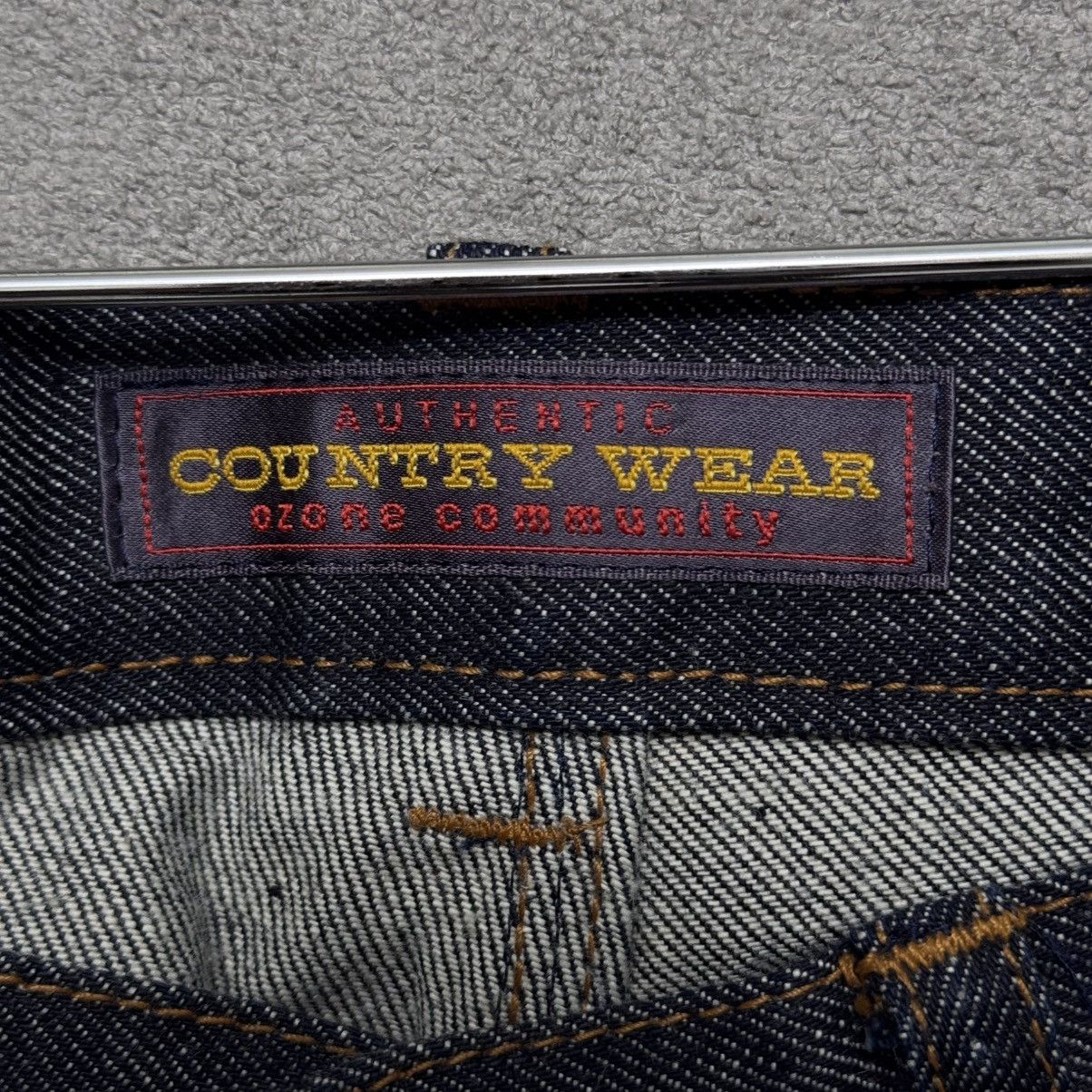 Hysteric Glamour × If Six Was Nine × Japanese Brand Hysteric Glamour Ozone Community Flared Bootcut Denim pant Size US 29 - 8 Thumbnail