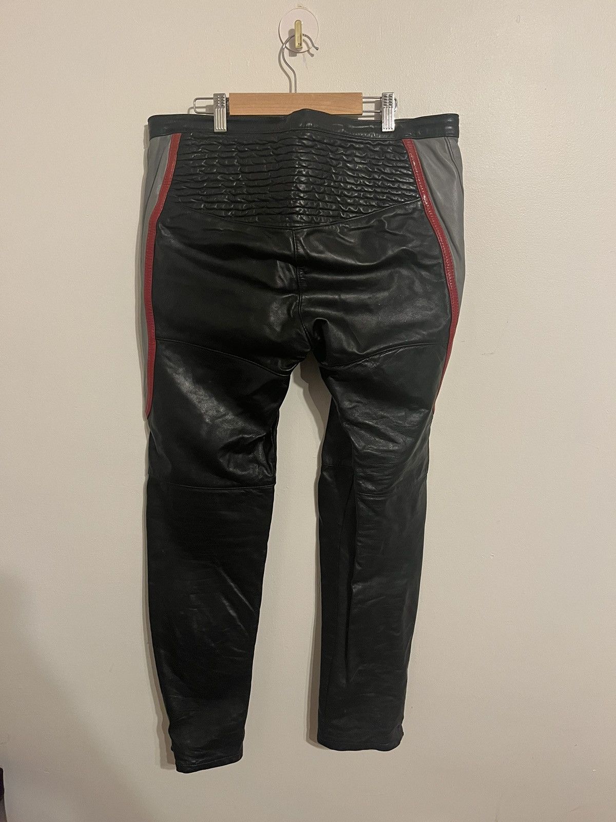 Genuine Leather “Place Beyond The Pines” lookalike Leather Moto Pants 🔥🔥🔥 Size US 34 / EU 50 - 9 Thumbnail