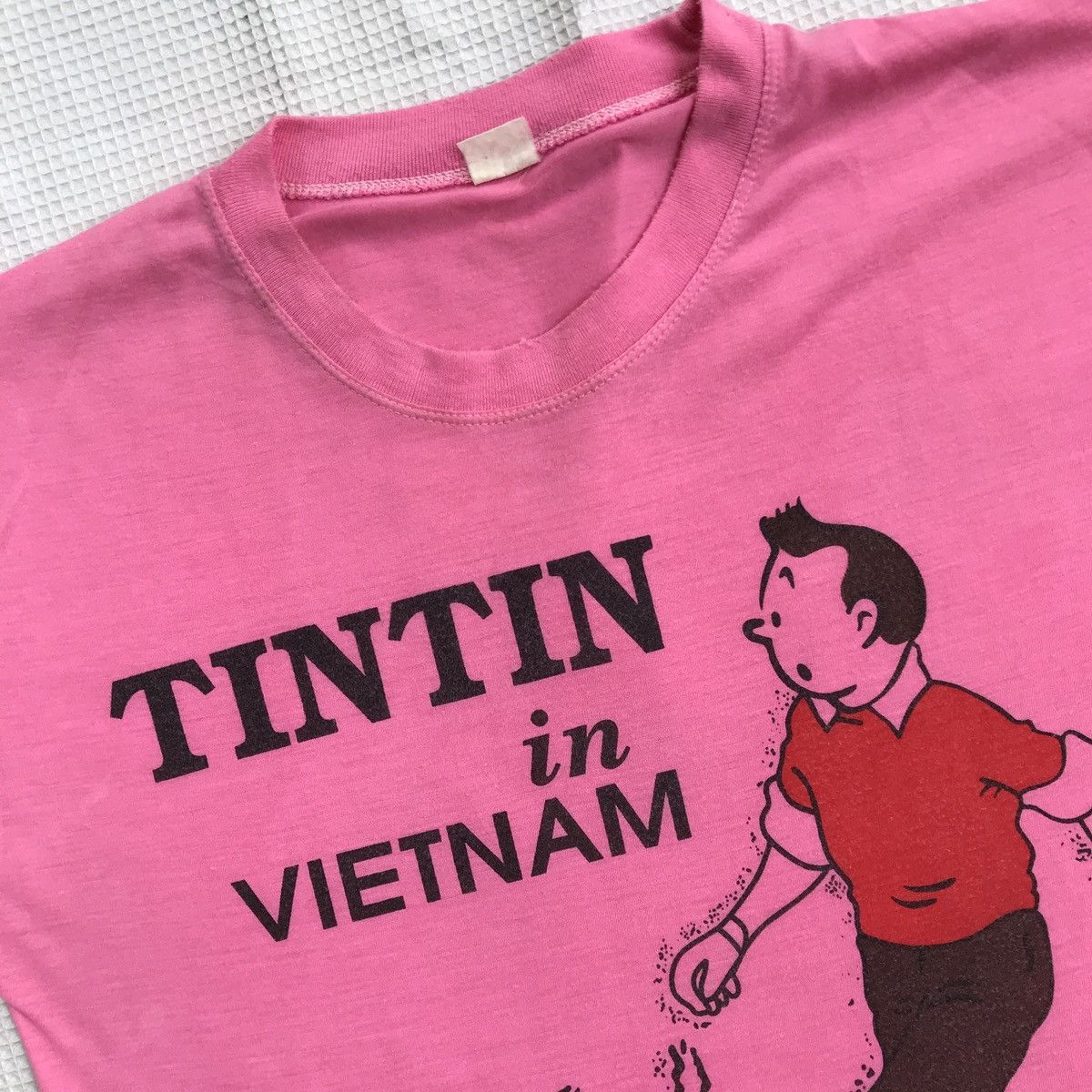 Cartoon Network × Vintage 00s retro Tintin Tee tintin in vietnam Size US M / EU 48-50 / 2 - 2 Thumbnail