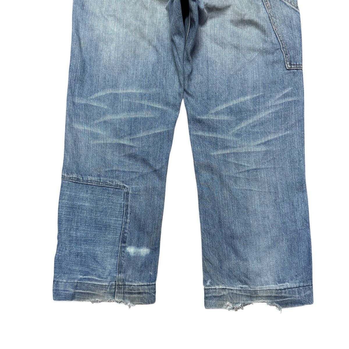 Japanese Brand CONEY Denim Carpenter Patchwork Work Pants Size US 32 / EU 48 - 12 Thumbnail