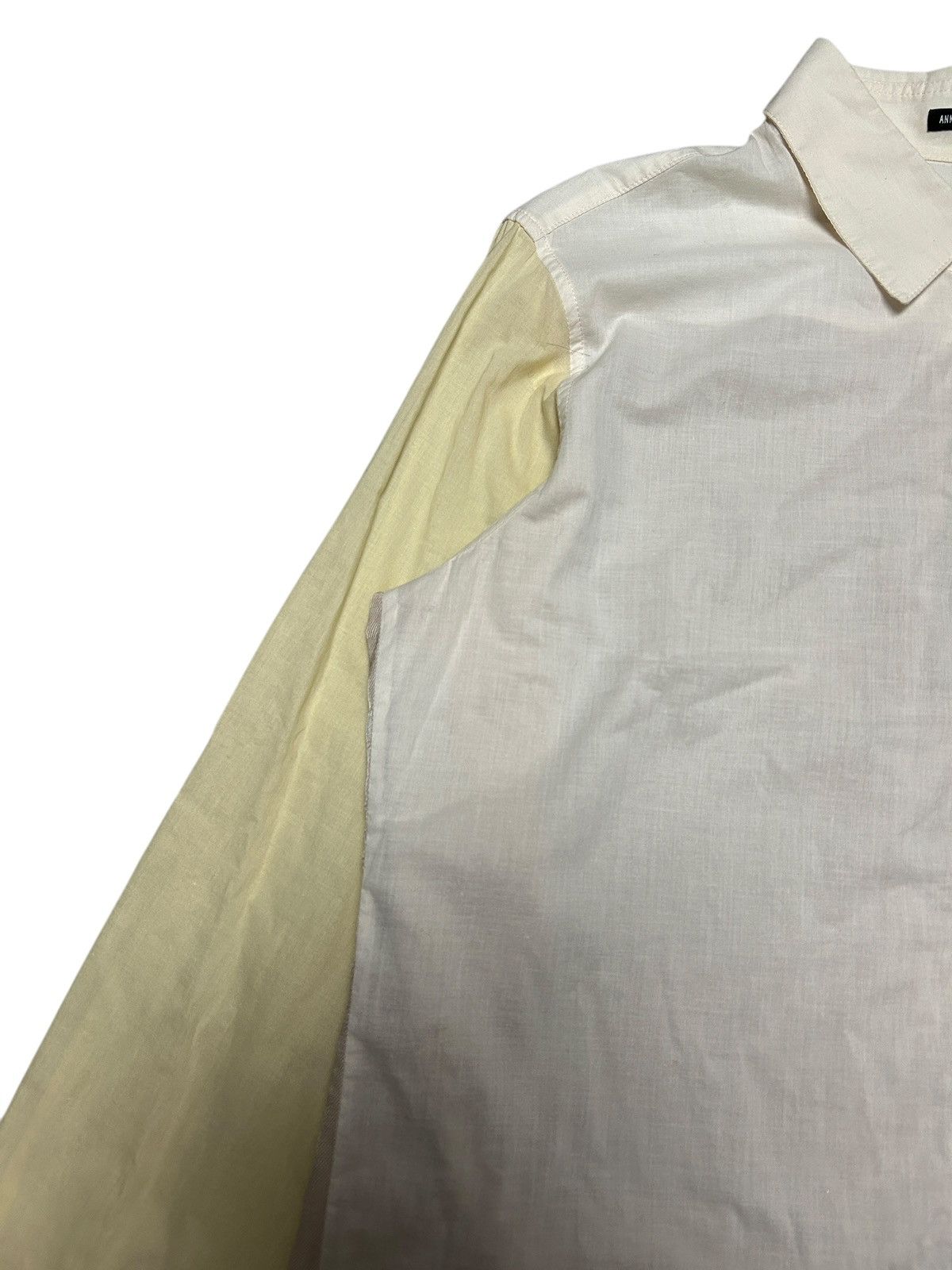 Ann Demeulemeester Color-block Shirt Size US XS / EU 42 / 0 - 6 Thumbnail