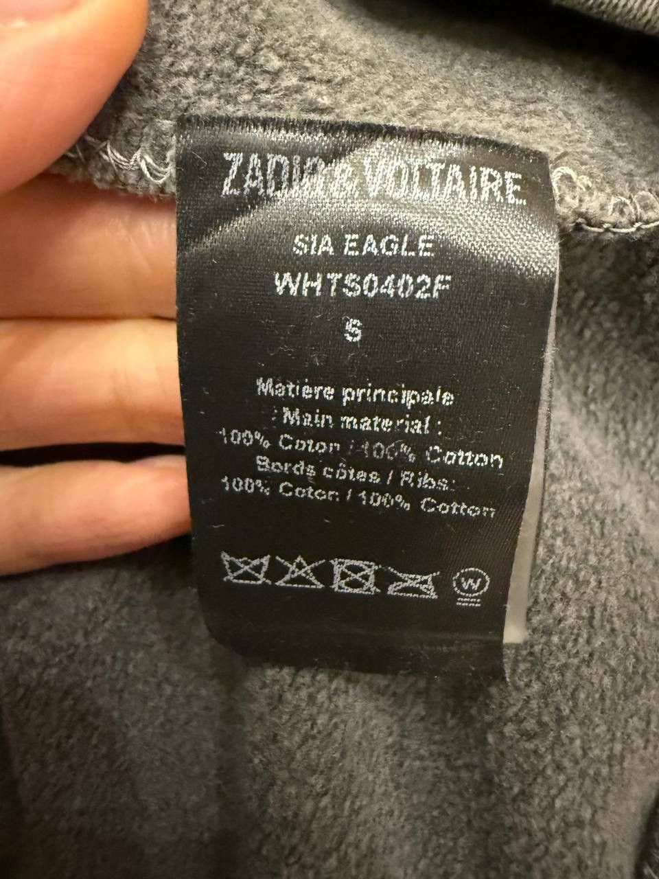 Zadig & Voltaire Zadig and Voltaire S1A Eagle Sleeveless Dress Gray Size S Size S / US 4 / IT 40 - 5 Thumbnail