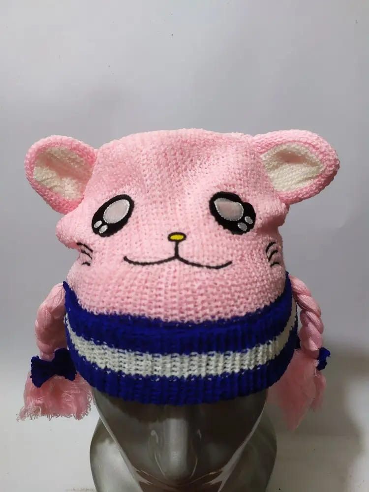 Other Unknown Beanie bunny Cartoon Character Nice Design Hats Size ONE SIZE - 2 Thumbnail