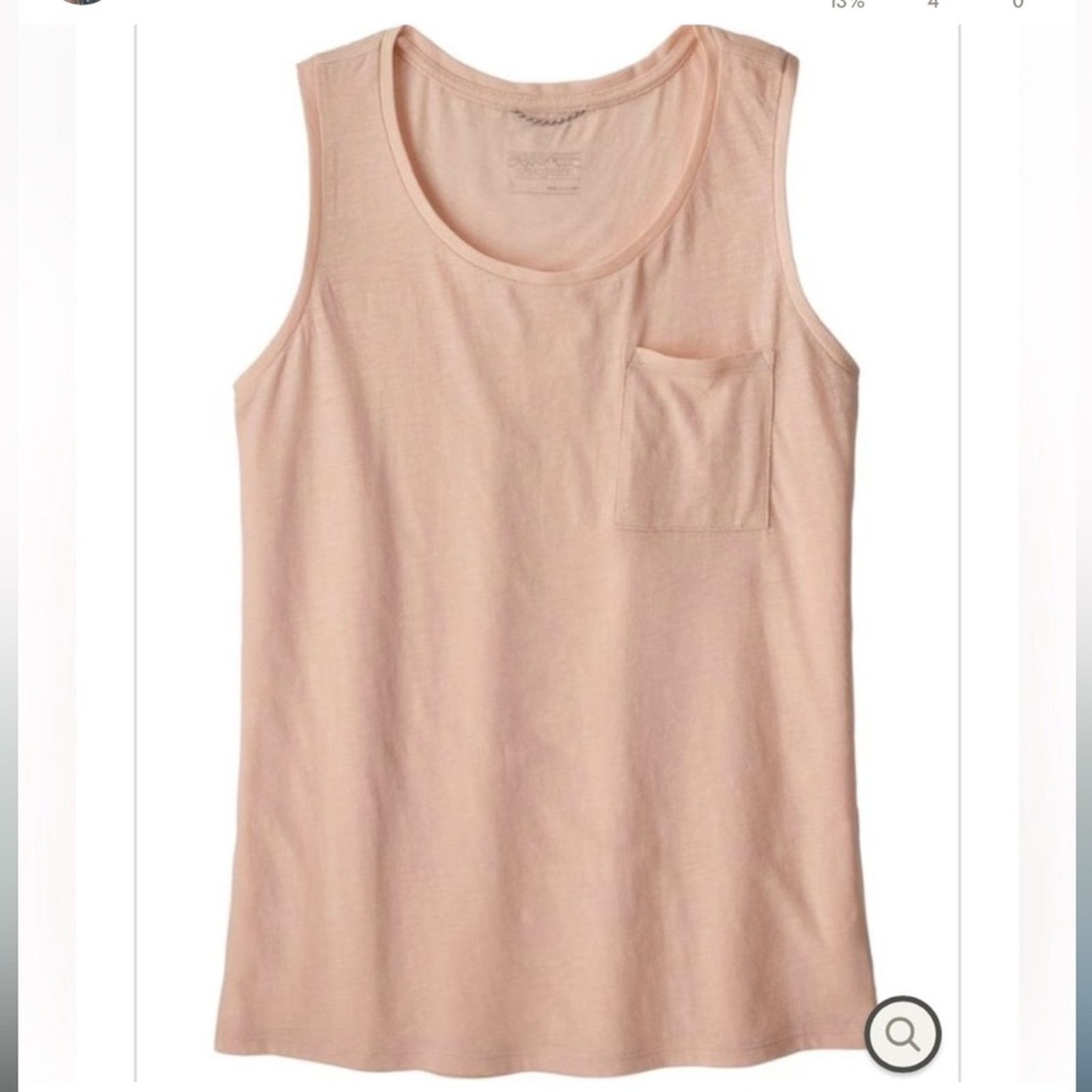 Patagonia Patagonia Mainstay Tank – Light Peach – Size M – EUC Size M / US 6-8 / IT 42-44 - 1 Thumbnail