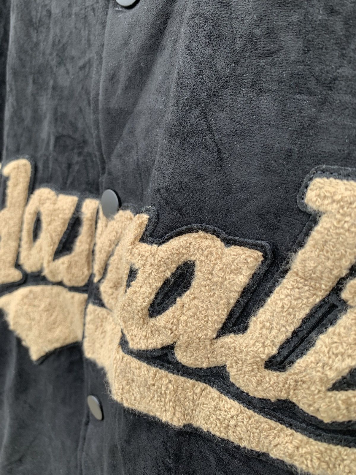 Japanese Brand Japanese Brand in the attic homme Velvet Varsity Jacket Size US L / EU 52-54 / 3 - 9 Thumbnail