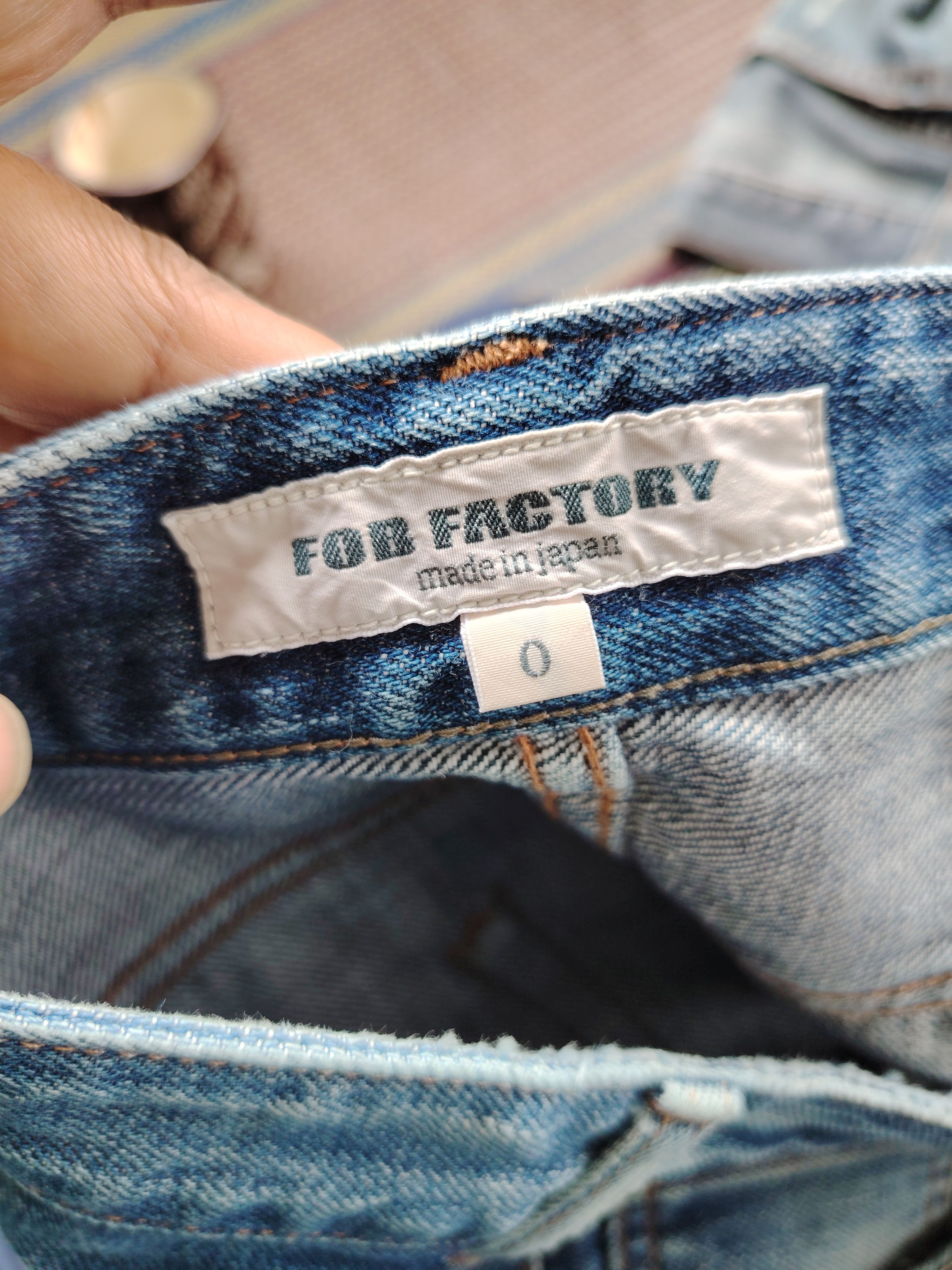FOB Factory 💥BEST OFFER💥FOB FACTORY REDLINE SELVEGDE DENIM JEANS Size US 30 / EU 46 - 15 Thumbnail
