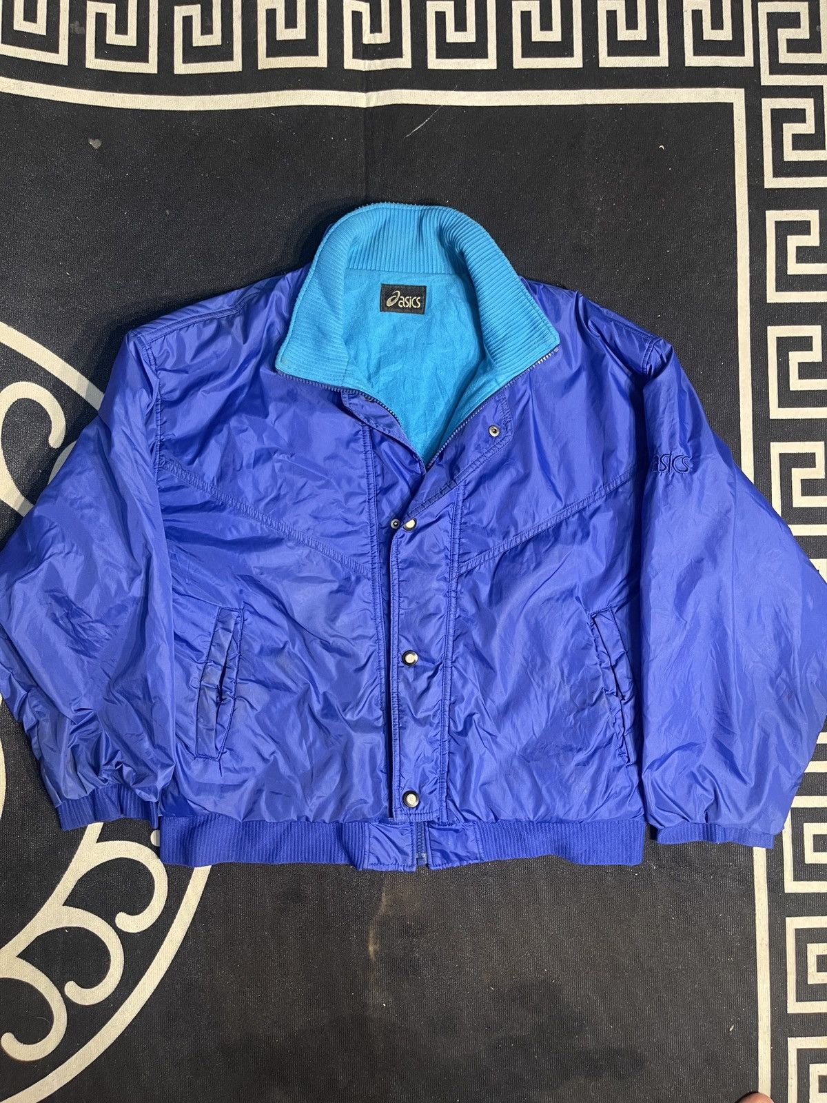 Asics × Japanese Brand × Vintage VINTAGE ASICS FULLZIPPER JACKET Size US L / EU 52-54 / 3 - 1 Thumbnail