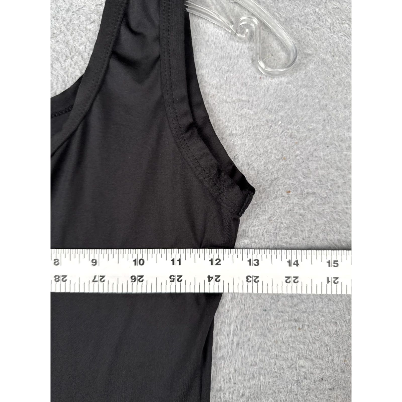 Vintage Shapewear Bodysuit Womens XS Black Sleeveless One Piece Jumpsuit Activewear Size XS / US 0-2 / IT 36-38 - 7 Thumbnail