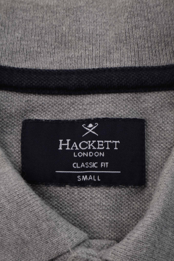 Hackett Hackett London Classic Fit Grey Logo Polo Shirt Size M Size US M / EU 48-50 / 2 - 3 Thumbnail
