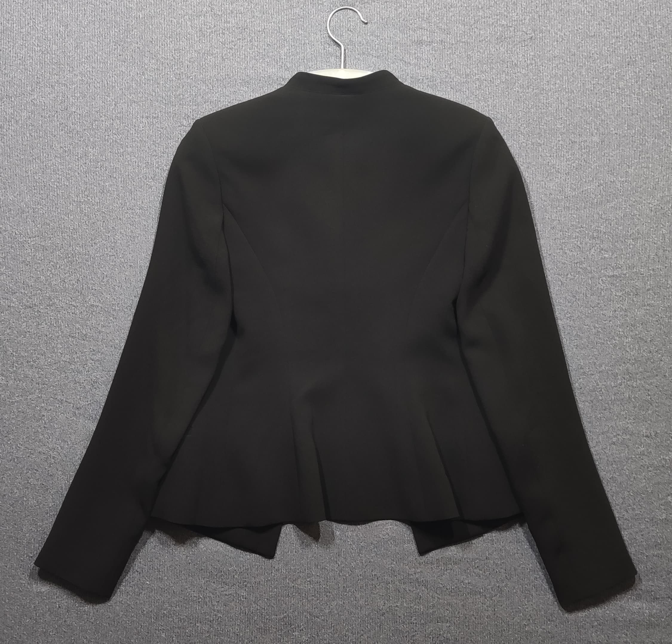 Dior × Japanese Brand × Theory NWT THEORY LANAI OPEN FRONT BLACK BLAZERS Size XS / US 0-2 / IT 36-38 - 2 Thumbnail