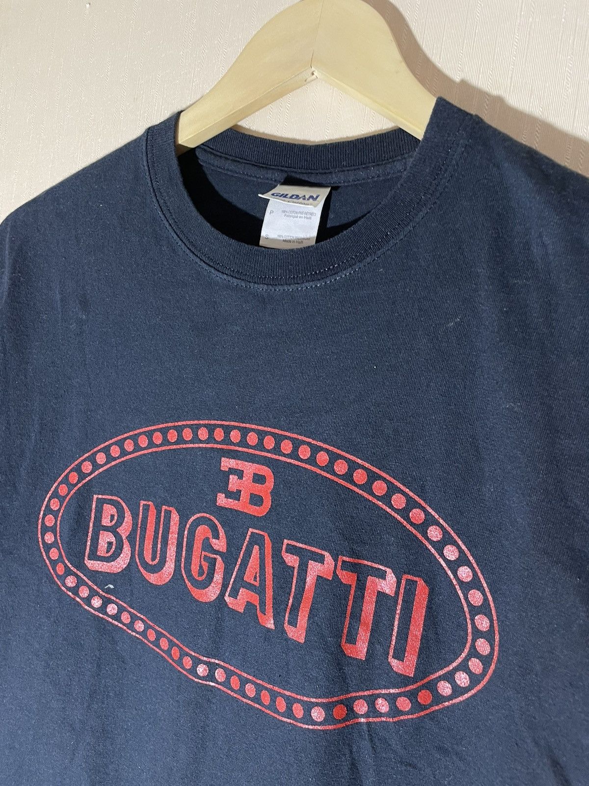 Vintage Bugatti vintage racing T shirt streetwear Size US S / EU 44-46 / 1 - 4 Thumbnail