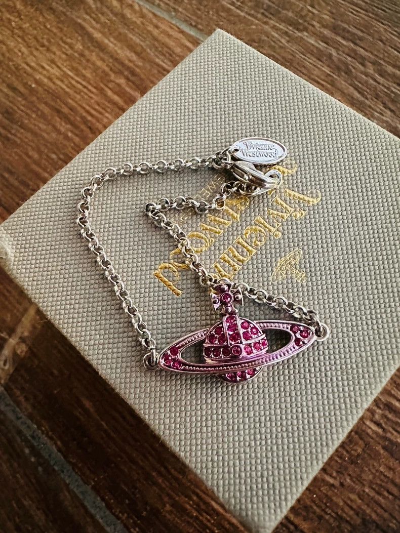 Vivienne Westwood Vivienne Westwood Vintage Saturn Pink Quartz Bracelet Size ONE SIZE - 2 Thumbnail
