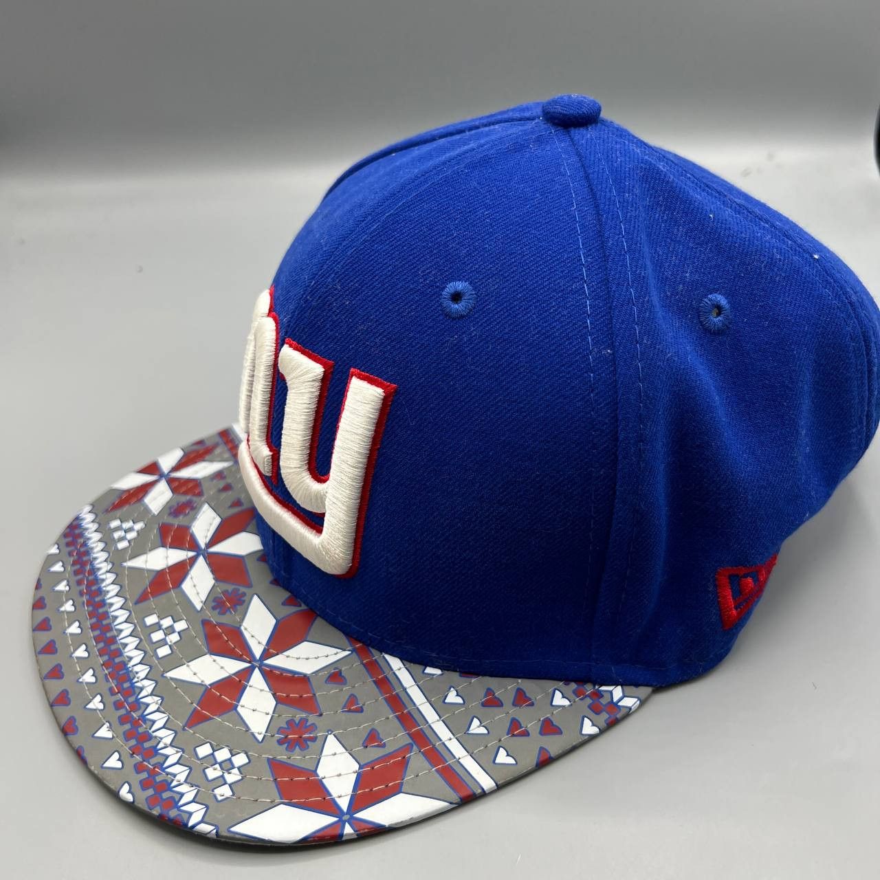 New Era New York Giants Hat Men 9Fifty New Era Hat Strap Back M-L Size ONE SIZE - 3 Thumbnail