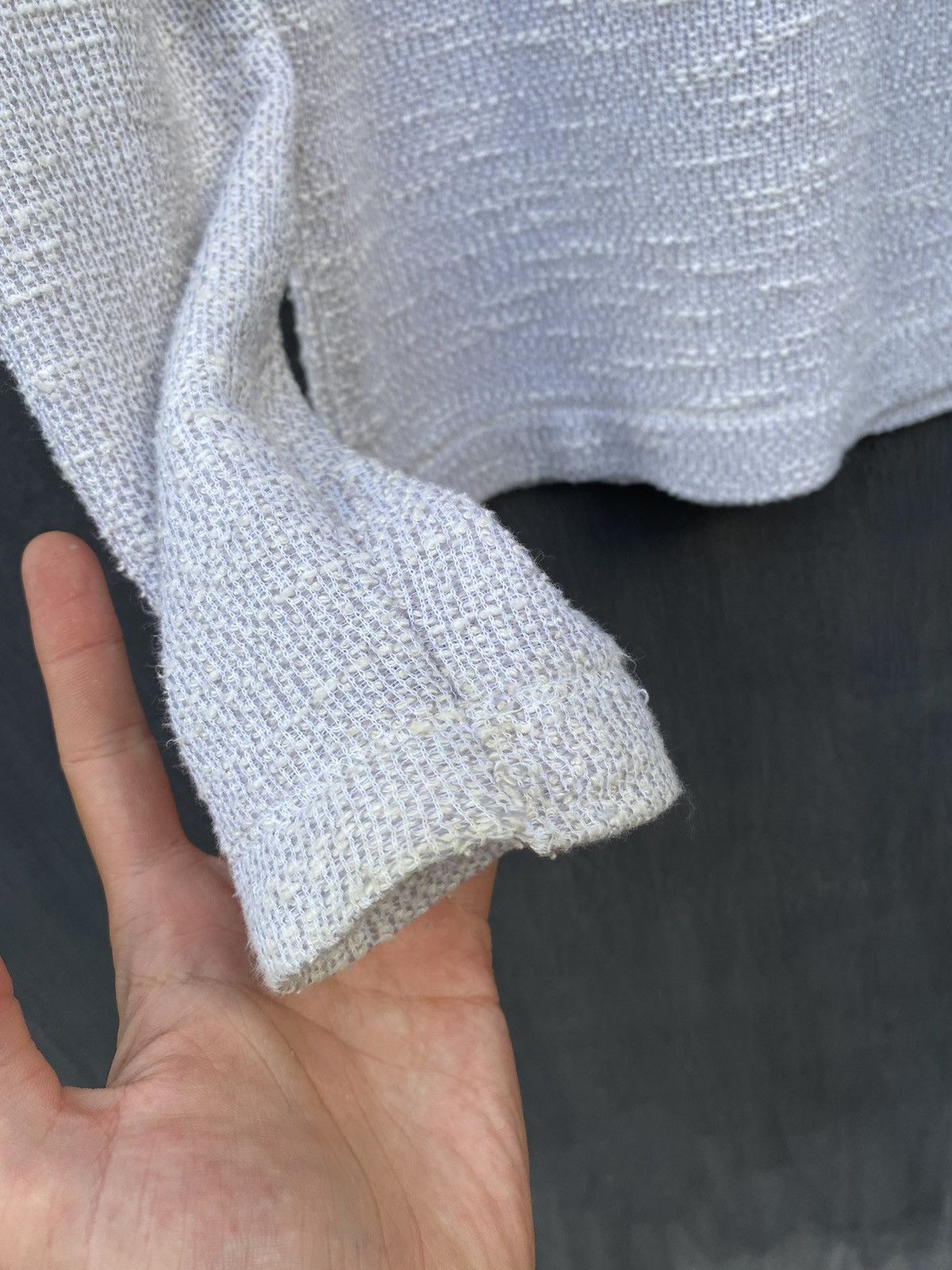 Our Legacy Our Legacy SS16 G/W Pique Boucle sweatshirt size 48 Size US M / EU 48-50 / 2 - 5 Thumbnail
