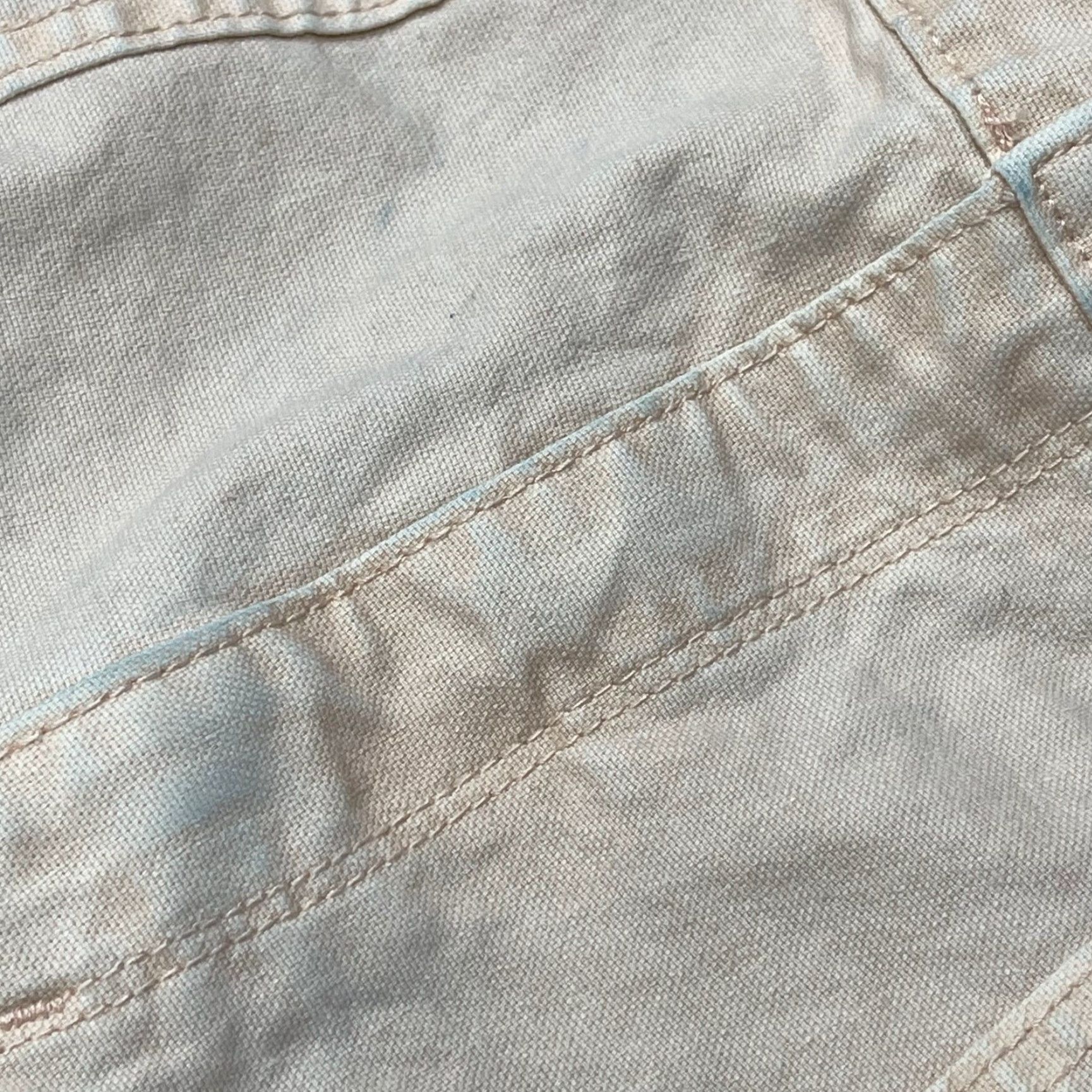 Vintage Universal Thread Jeans Womens 14 Cropped High Rise Pink Cotton Blend 5-Pocket Design Belt Loops Zipper Vintage? No Size 36" / US 14 / IT 50 - 5 Thumbnail