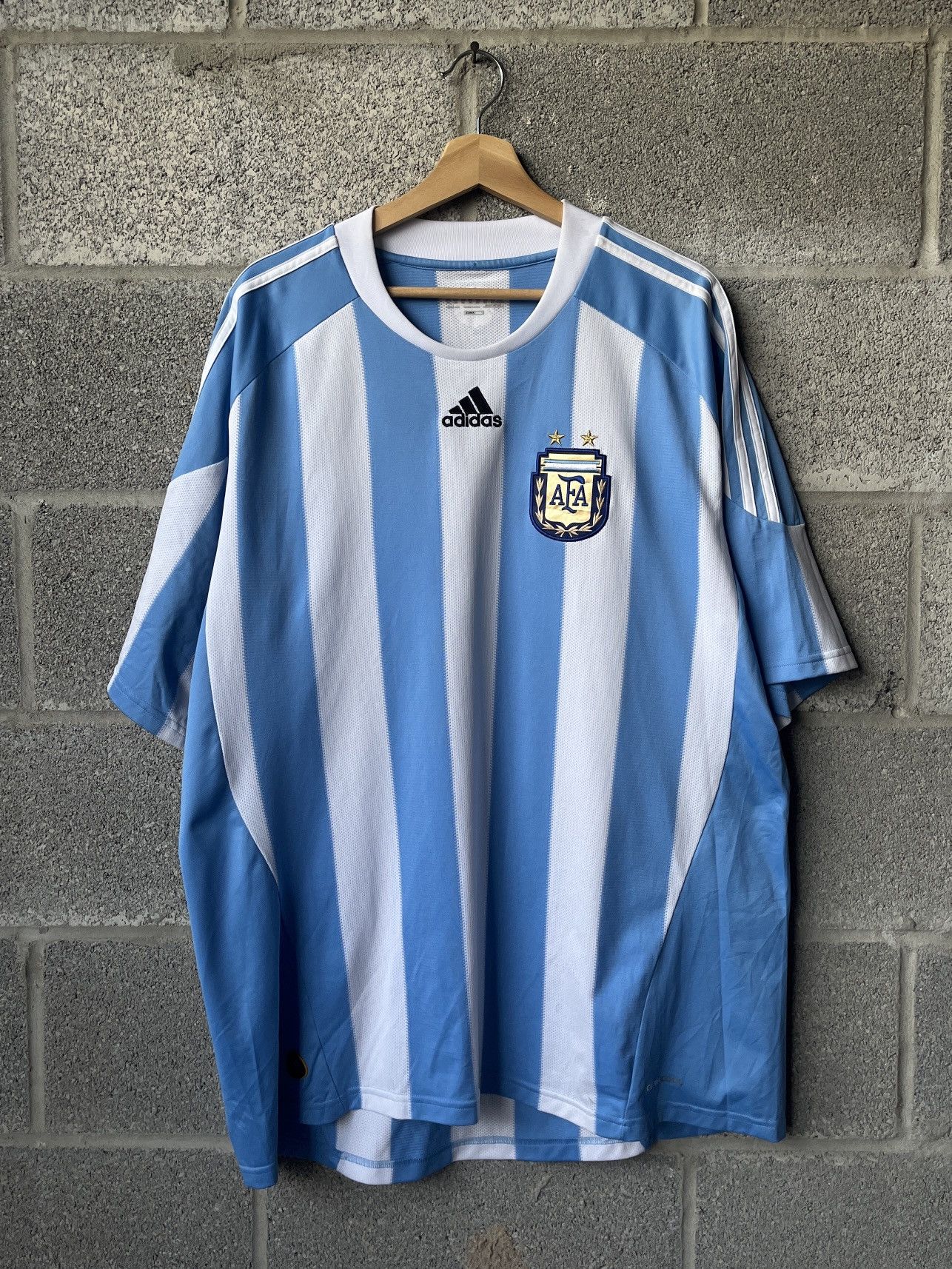 Adidas × Vintage Vintage Adidas Argentina National Team Futbol Jersey Size US XXL / EU 58 / 5 - 1 Preview
