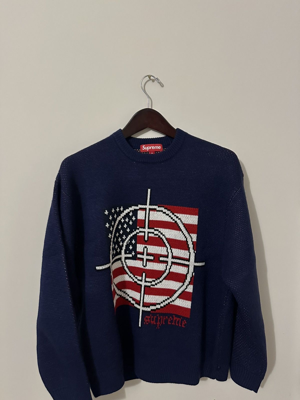 Supreme × Umbro Supreme Umbro Zip Up Sweater in Light Blue