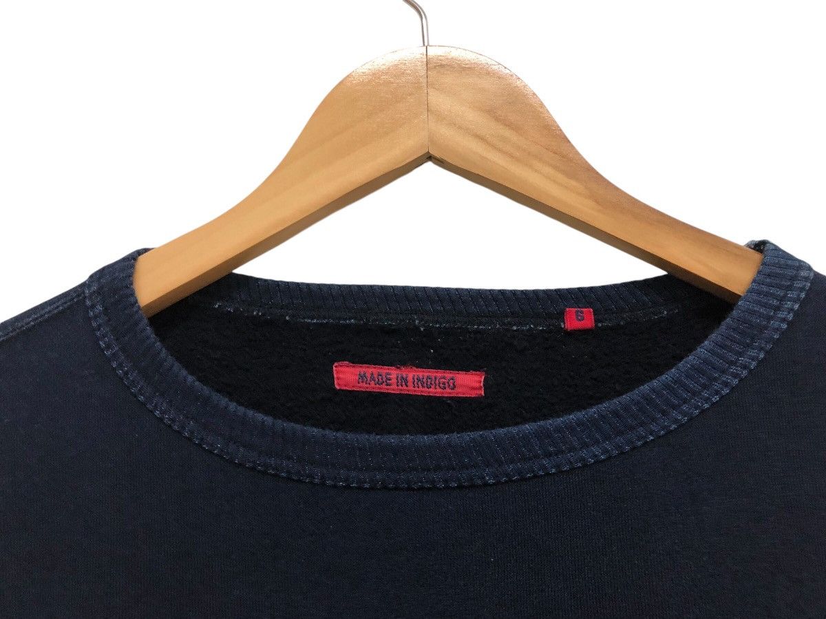 Indigo × Japanese Brand × TIGRE BROCANTE BEAUTY 🇯🇵 MADE IN INDIGO FUJIN TIGRE BROCANTE SWEATSHIRT Size US S / EU 44-46 / 1 - 6 Thumbnail
