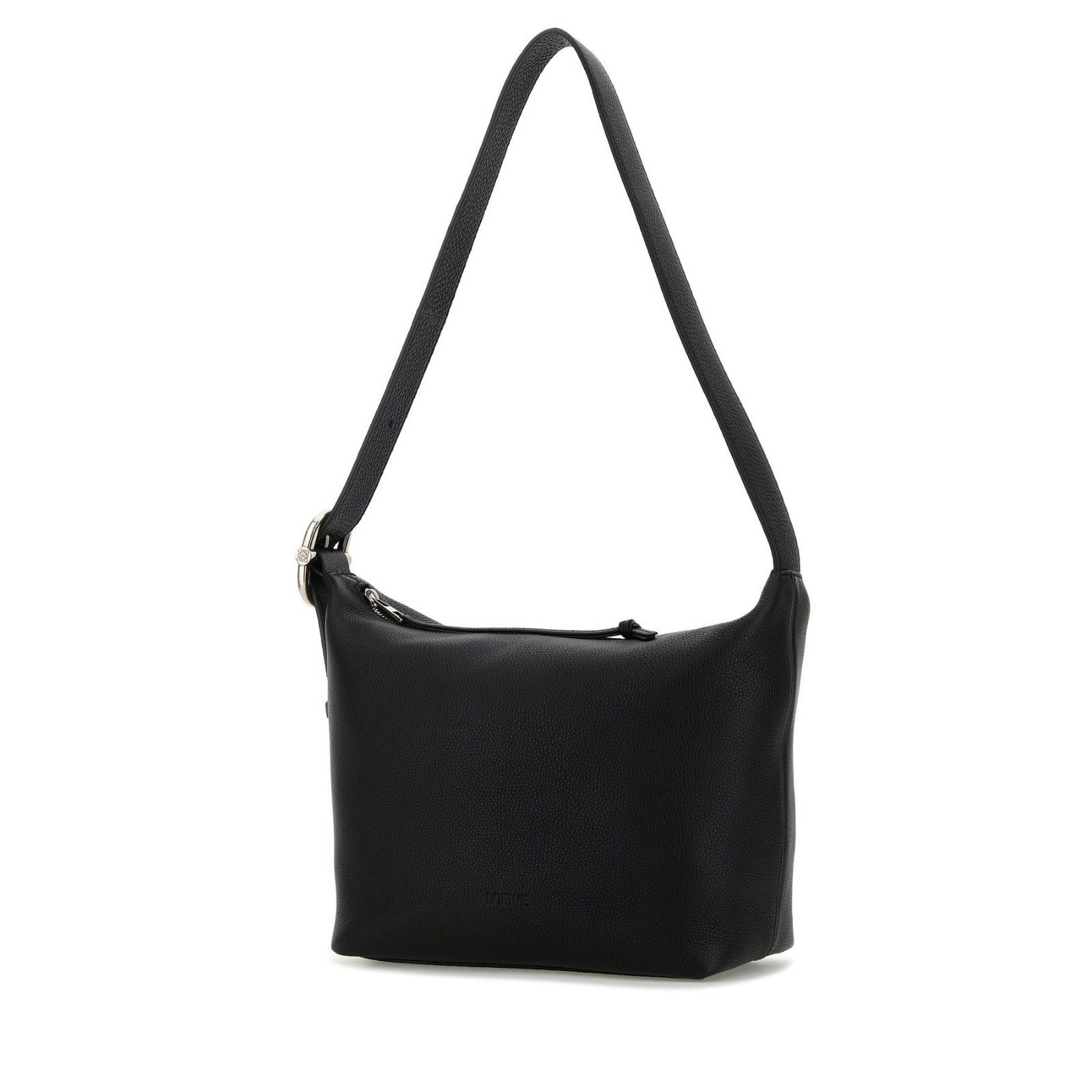 Loewe LOEWE Loop Black Leather Shoulder Bag New & Authentic Size ONE SIZE - 2 Thumbnail