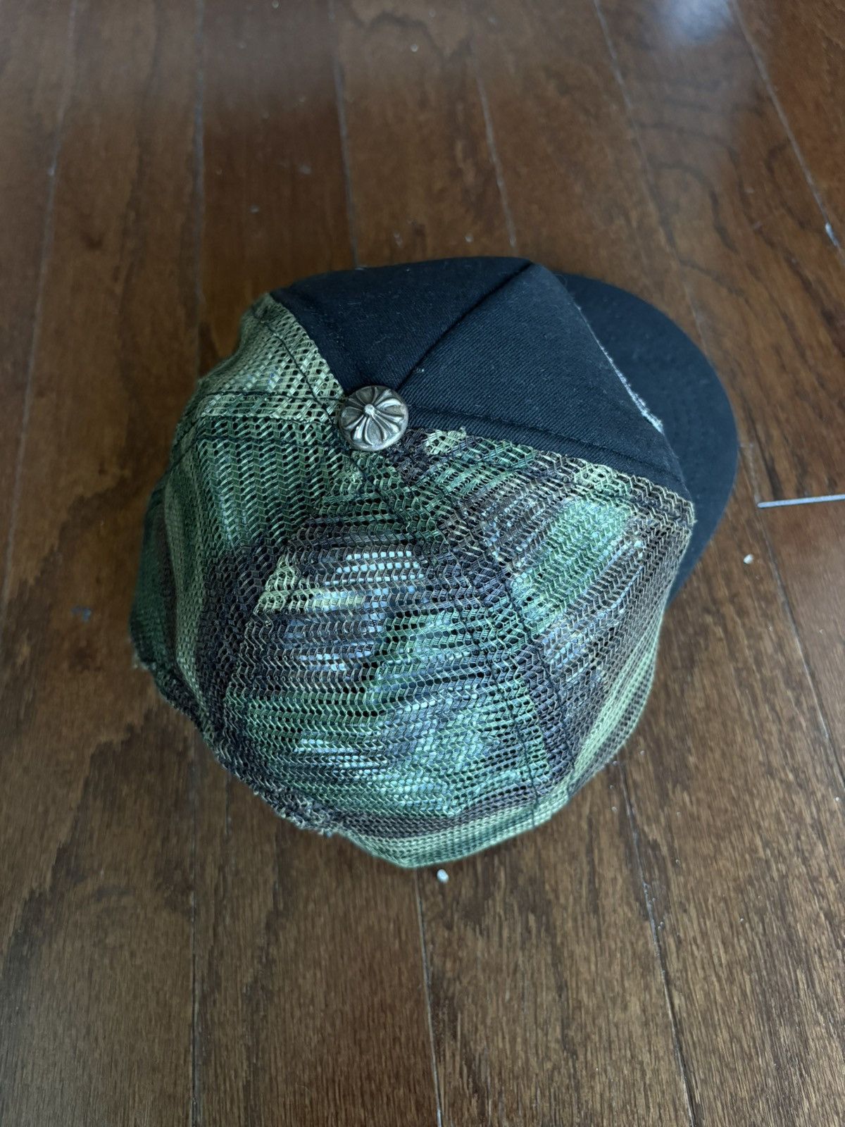 Chrome Hearts Chrome Hearts CH Black Camo Trucker Hat Size ONE SIZE - 3 Thumbnail