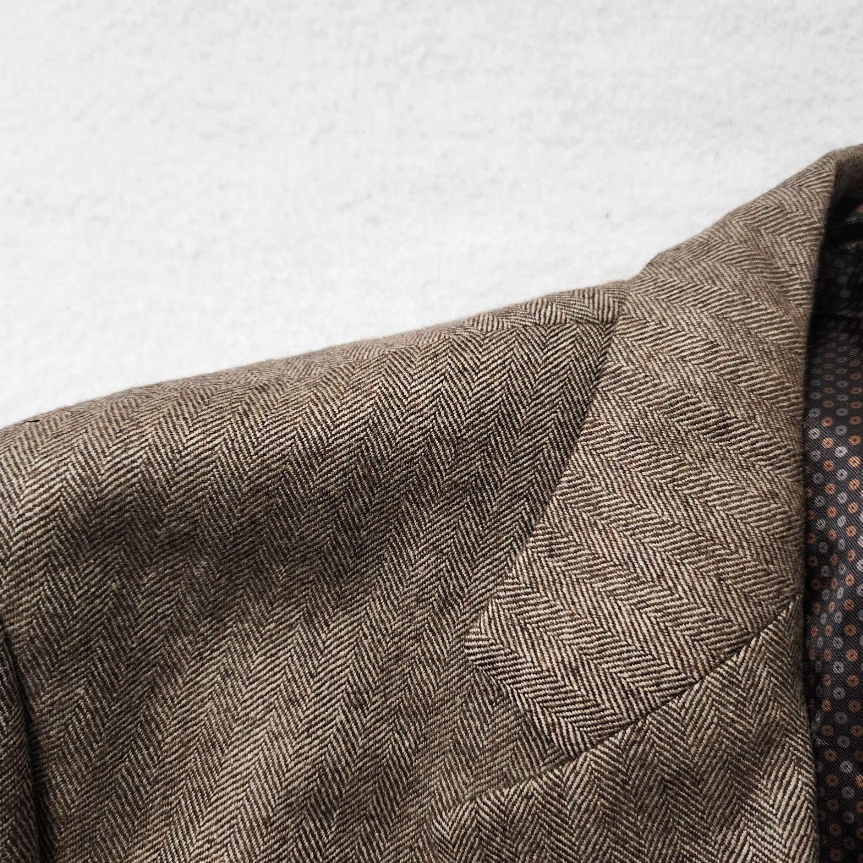 Ralph Lauren VINTAGE Ralph Lauren Polo Blazer Mens 40 R Brown Wool Cashmere Coat Elbow Patch 2 Button Mens Size US L / EU 52-54 / 3 - 6 Thumbnail