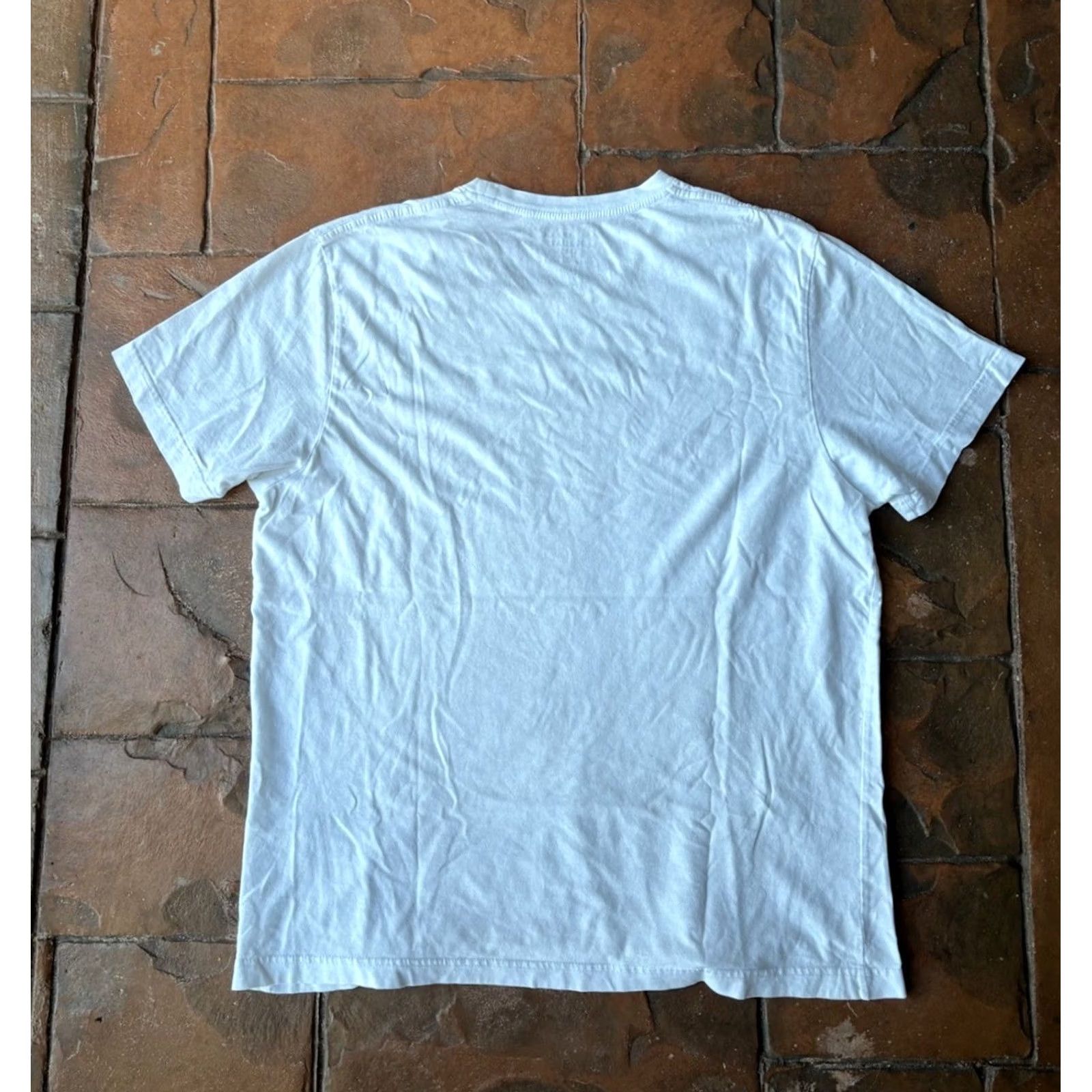 Old Navy VINTAGE Old Navy T-Shirt XL White Skull Grunge Y2K Affliction Style Crew Neck Short Sleeve Men Size US XL / EU 56 / 4 - 3 Thumbnail