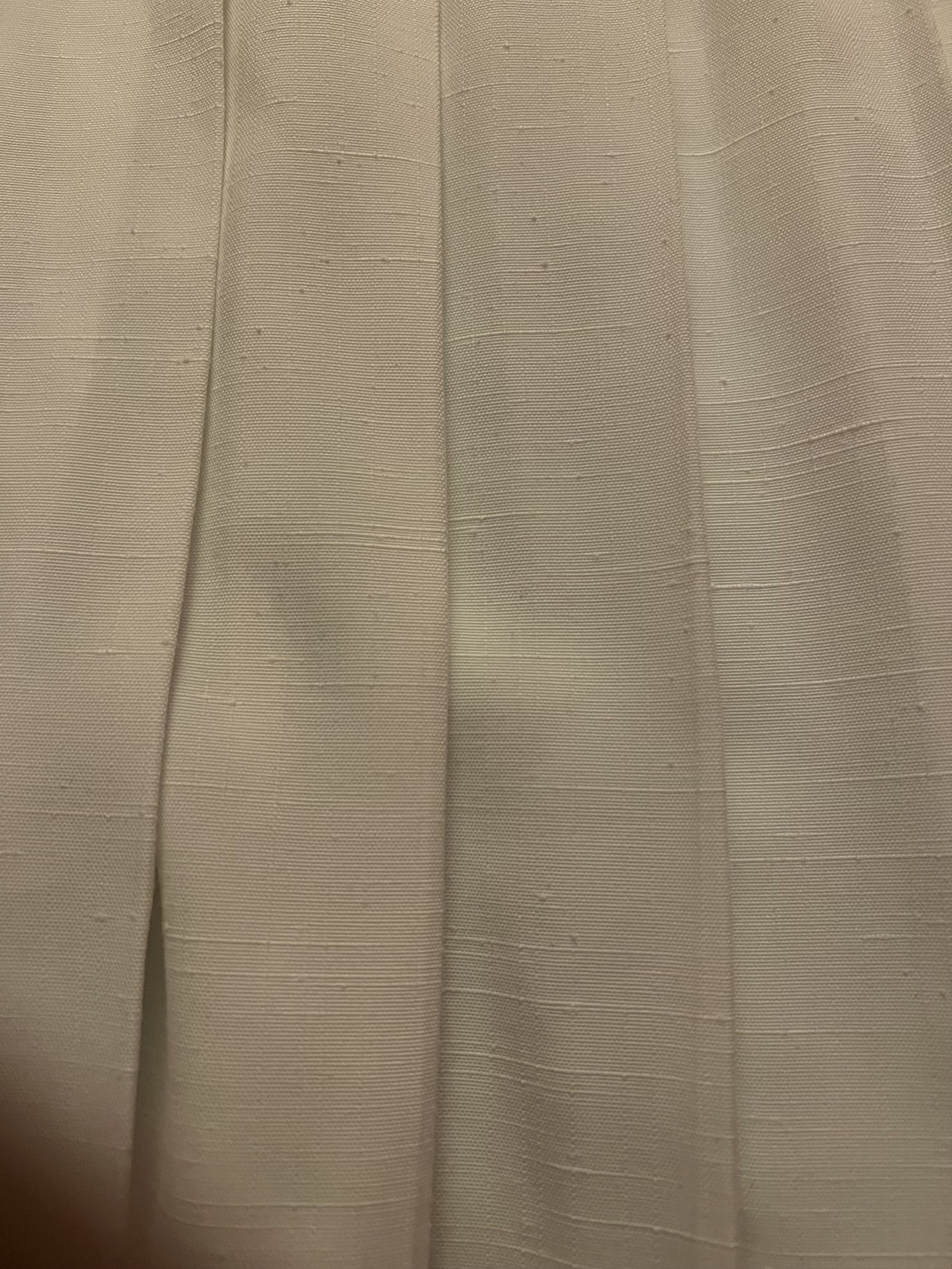 Vintage Liz Baker, white pleated skirt Size 40" / US 18 - 5 Thumbnail