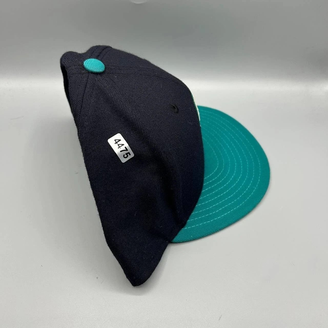 New Era Seattle Mariners Hat Men 8 Navy Blue MLB Embroidered Fitted Size ONE SIZE - 10 Thumbnail