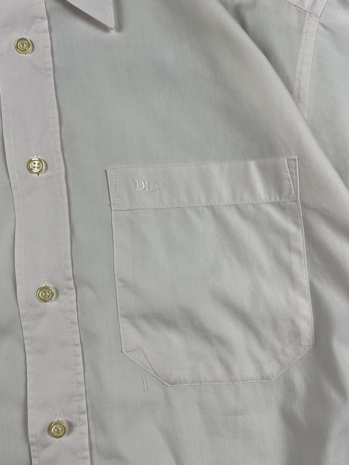 Dior Vintage Christian Dior Old Money Luxury Pink Casual Shirt Size US XL / EU 56 / 4 - 8 Thumbnail