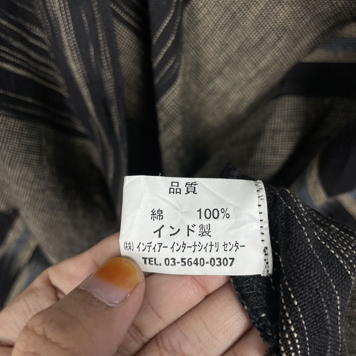 Japanese Brand Japanese Brand Chandni Patterned Long Coat Size M / US 6-8 / IT 42-44 - 17 Thumbnail