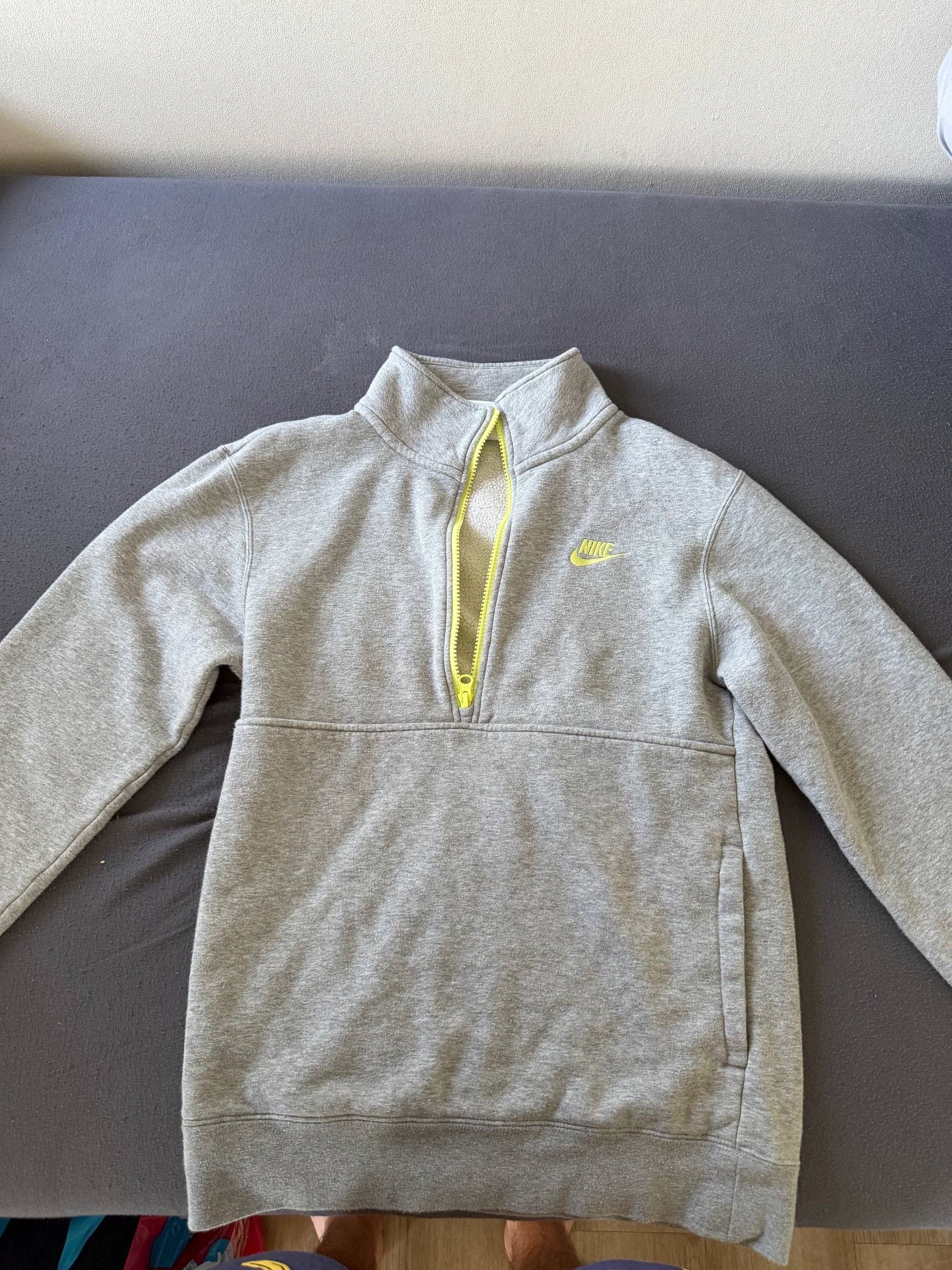 Nike Vintage Nike Zip 1/4 Sweatshirts Swoosh logo Y2K Rare Size US XS / EU 42 / 0 - 1 Thumbnail