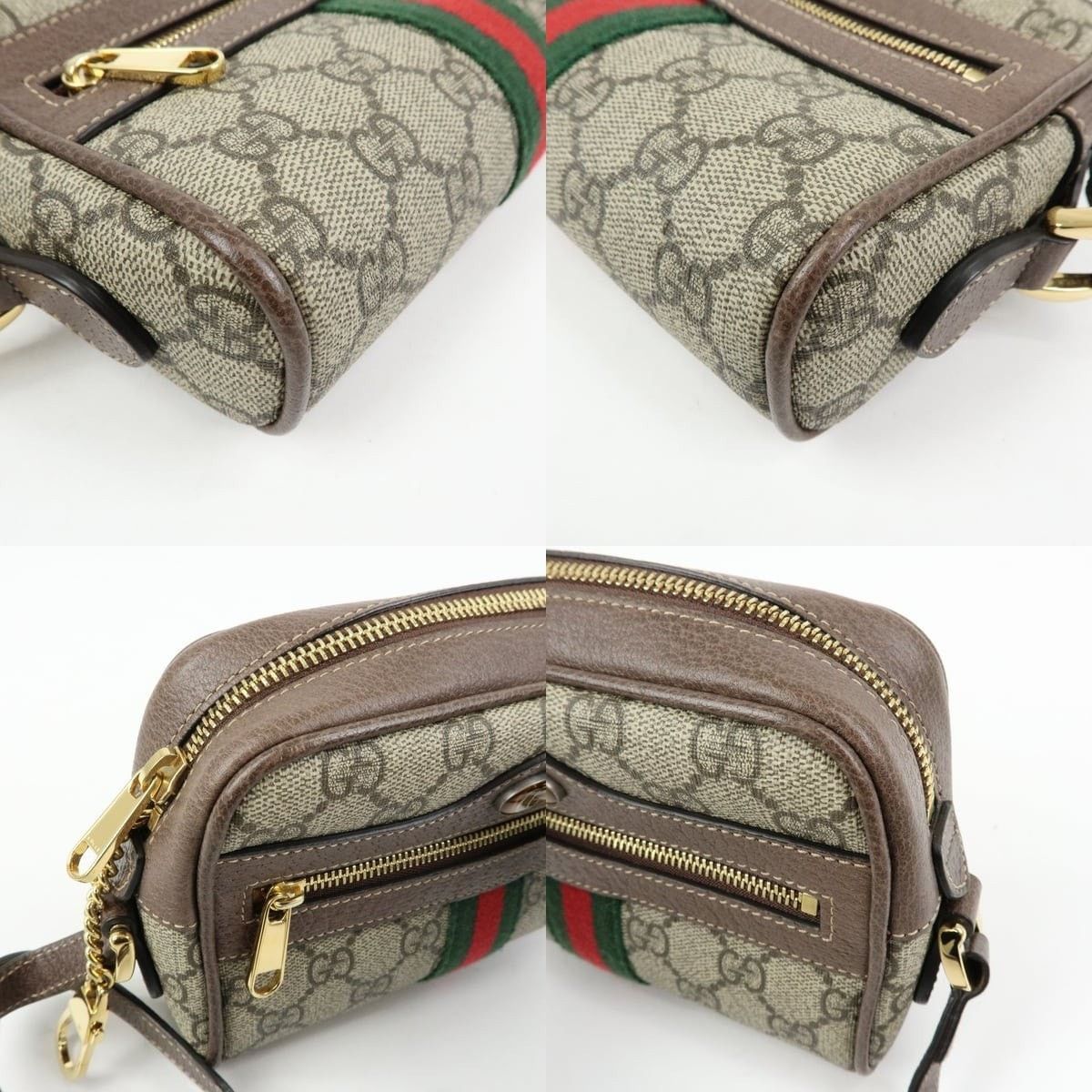 Gucci Gucci Ophidia GG Supreme Crossbody Bag Brown Size ONE SIZE - 5 Thumbnail