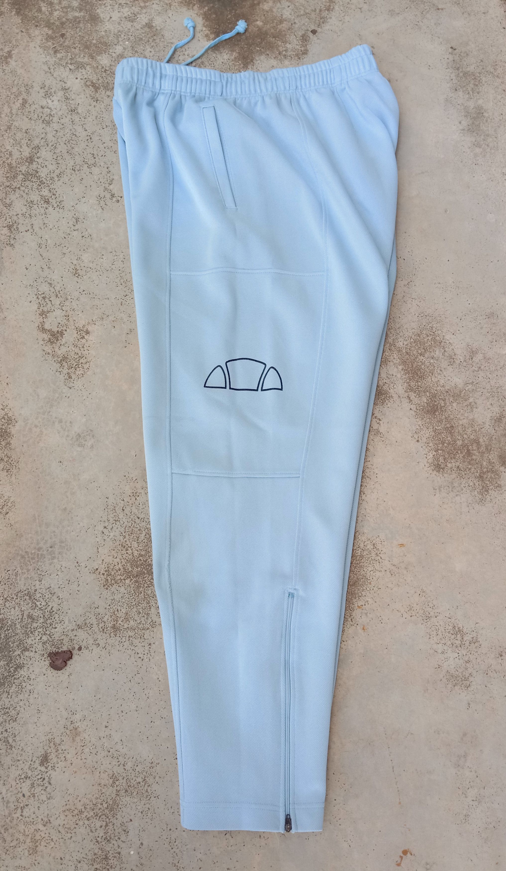 Ellesse × Vintage Vintage rare 80s Ellesse Track Bottom pant Big Logo Size US 30 / EU 46 - 4 Thumbnail